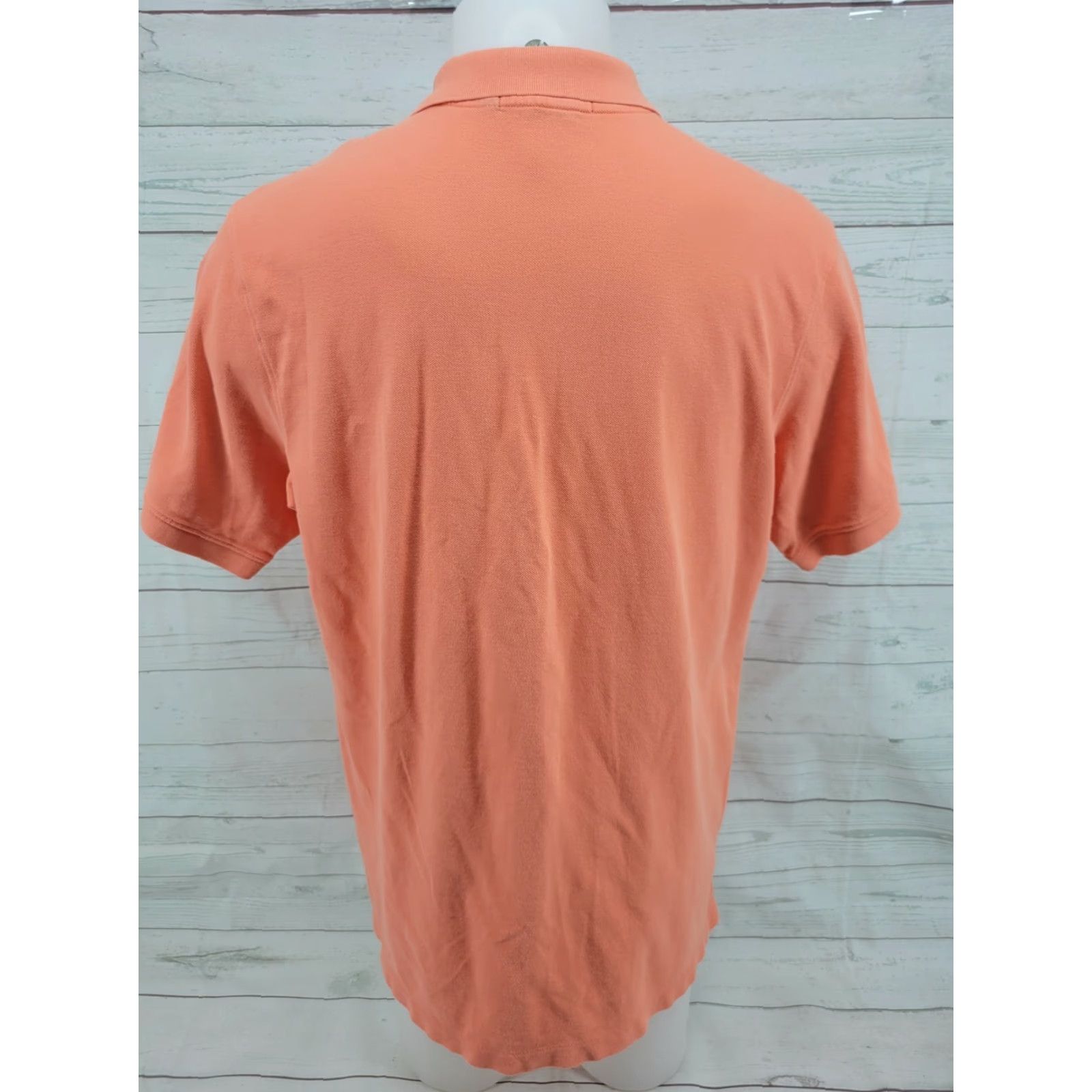 Vineyard Vines Vineyard Vines Mens Orange Cotton Polo SHORT SLEEVE Whale LARGE Polo Size US L / EU 52-54 / 3 - 6 Thumbnail