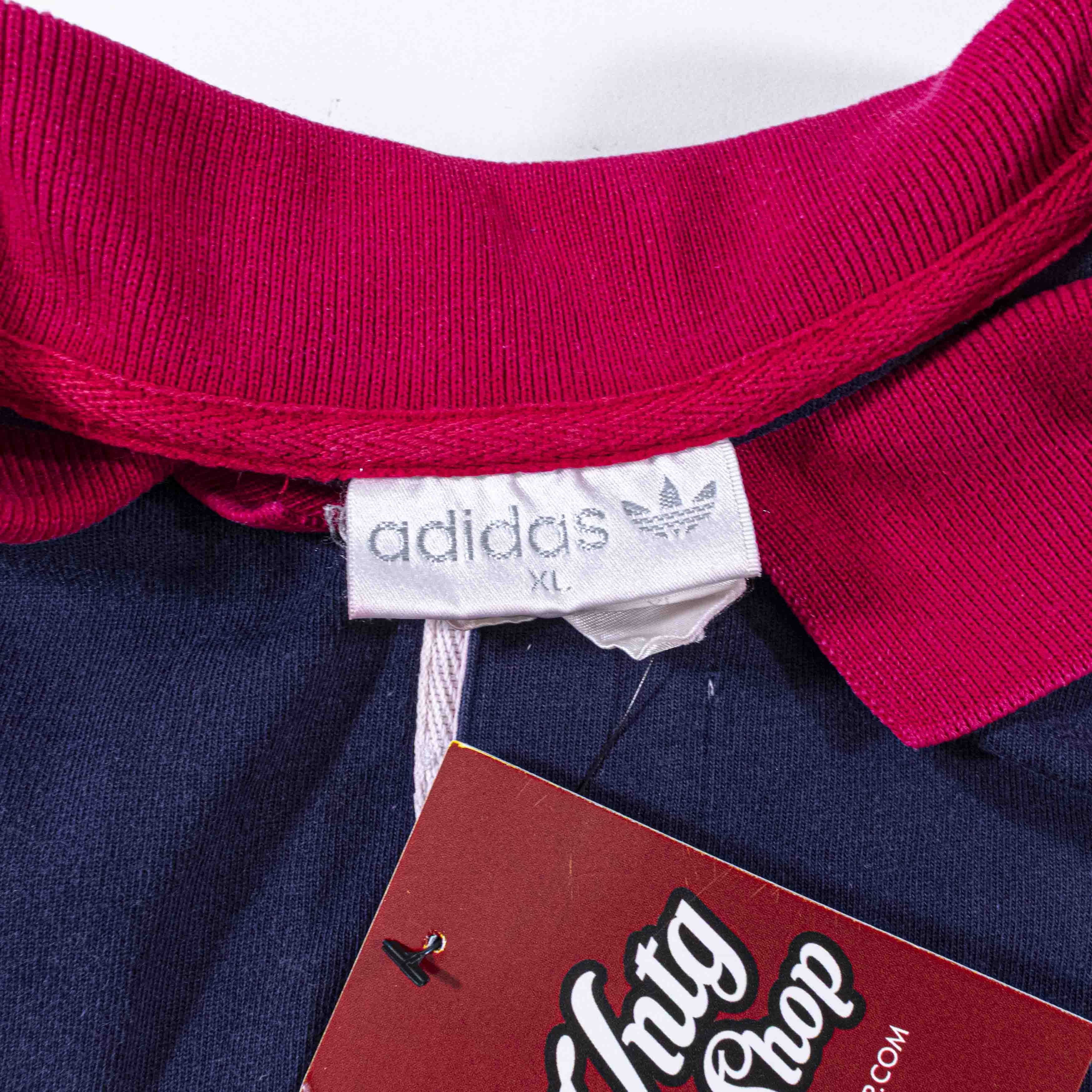 Adidas Vintage Adidas 1994 World Cup Polo Shirt Long Sleeve 90s Size US XL / EU 56 / 4 - 7 Thumbnail