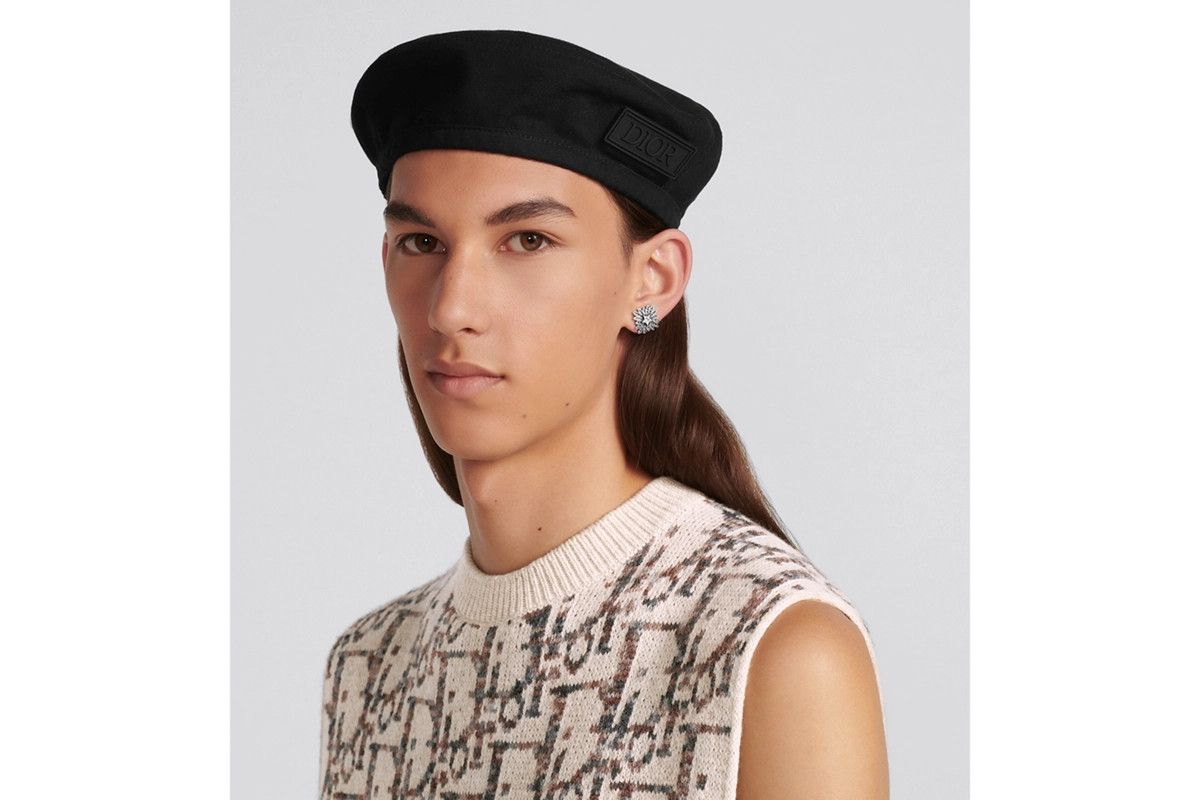 Dior o1bcso1str0126 Size:OS/Beret in Black Size ONE SIZE - 6 Thumbnail