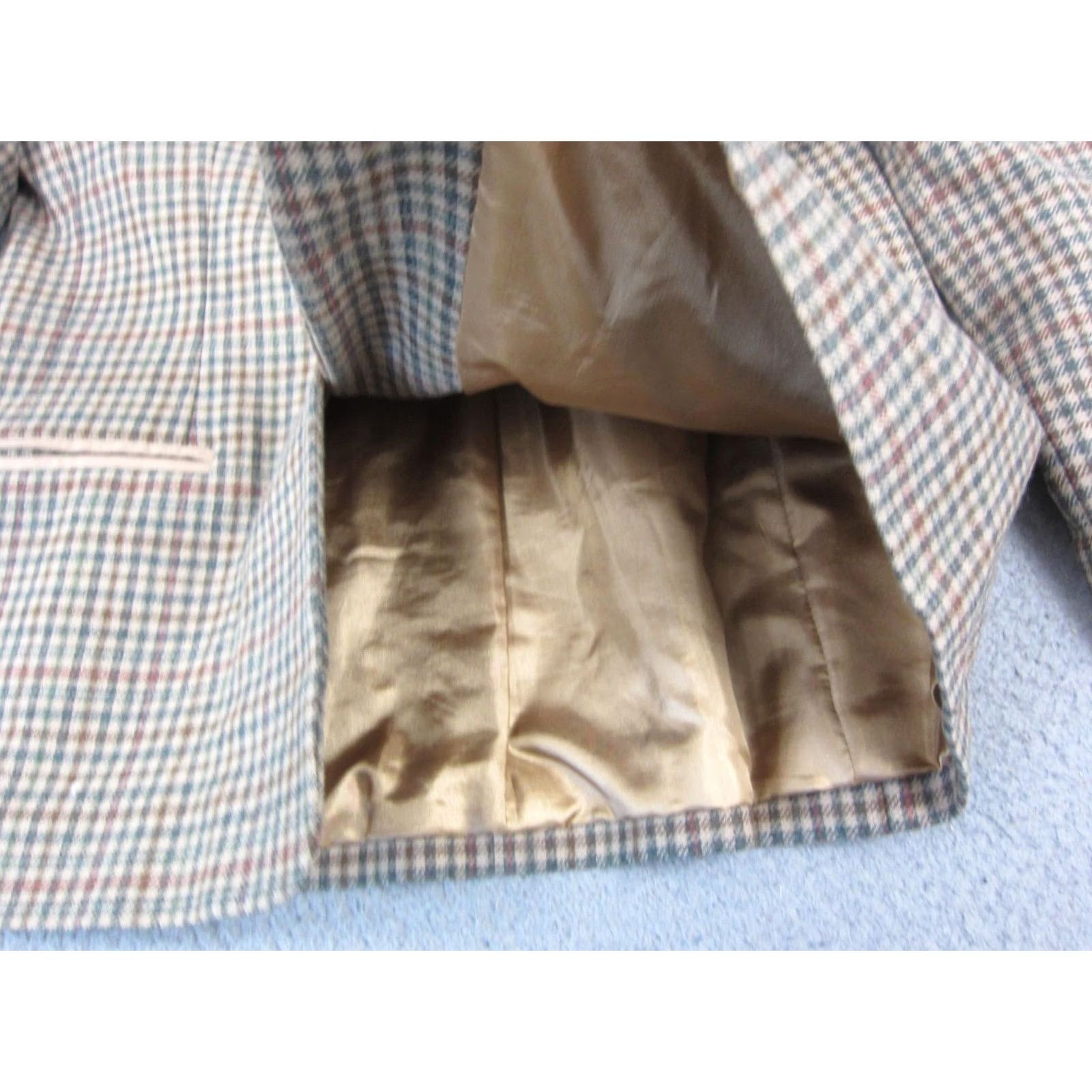 Pendleton VINTAGE Pendleton Jacket Womens Size 12 Brown 100% Wool Blazer Tweed 80s 90s Classic Size XL / US 12-14 / IT 48-50 - 7 Thumbnail