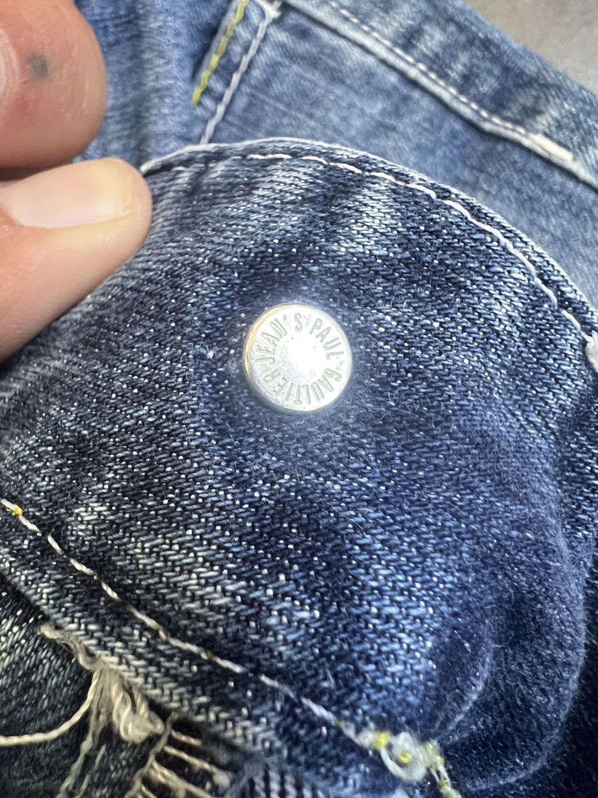 Jean Paul Gaultier × Vintage Y2K Vintage Jean Paul Gaultier Distressed Mini Shorts Low Size 27" / US 4 / IT 40 - 12 Thumbnail
