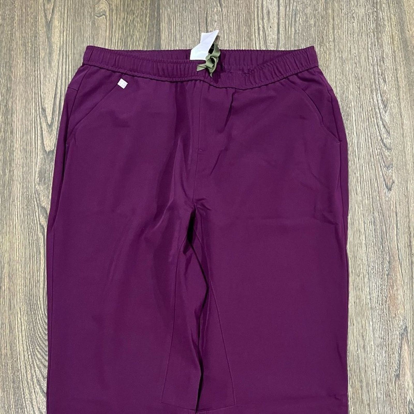 Vintage NWT Figs Tansen Jogger Scrub Pants Drawstring Purple XL Size 40" / US 18 - 5 Thumbnail