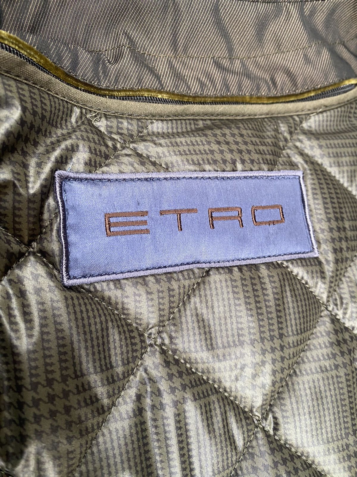 Etro Etro 🇮🇹 brown techno leather trim all season car coat 54 NW Size US L / EU 52-54 / 3 - 3 Thumbnail