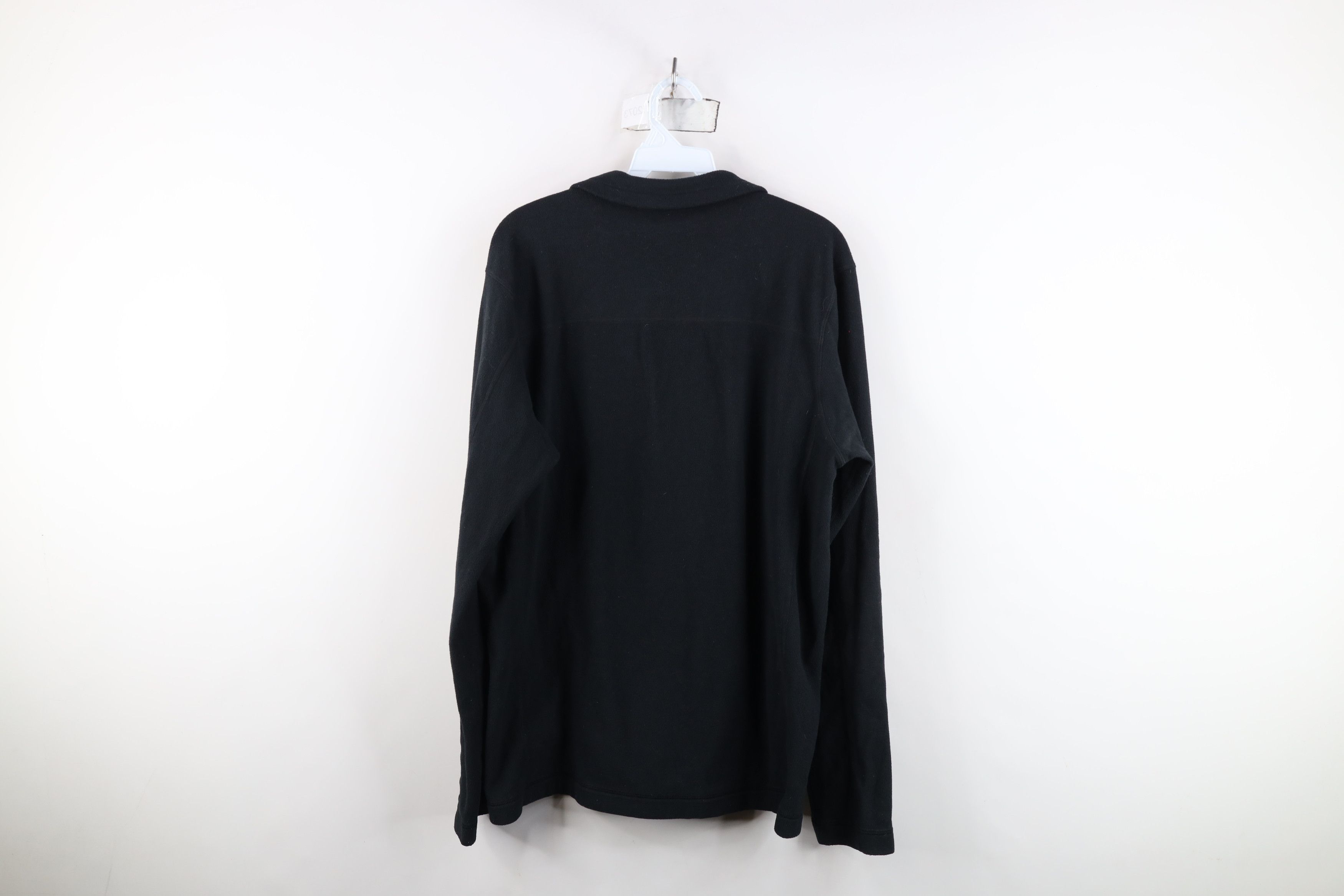 Patagonia Vintage Patagonia Box Logo Pullover Fleece Sweater Black Size US M / EU 48-50 / 2 - 12 Thumbnail