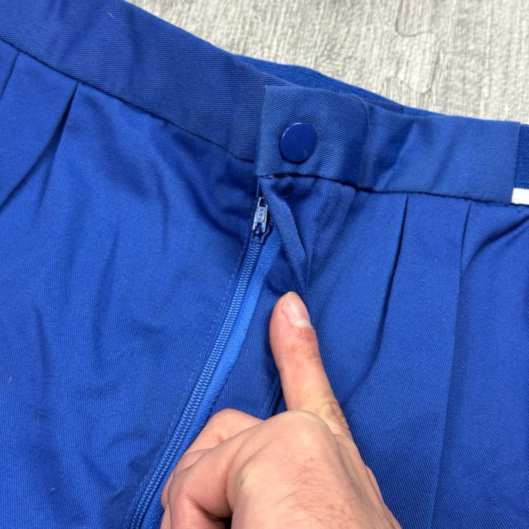 Spalding VINTAGE SPALDING PRO COACHES GYM SHORTS TENNIS BLUE HIGH CUT 3" 36 Size US 36 / EU 52 - 5 Thumbnail