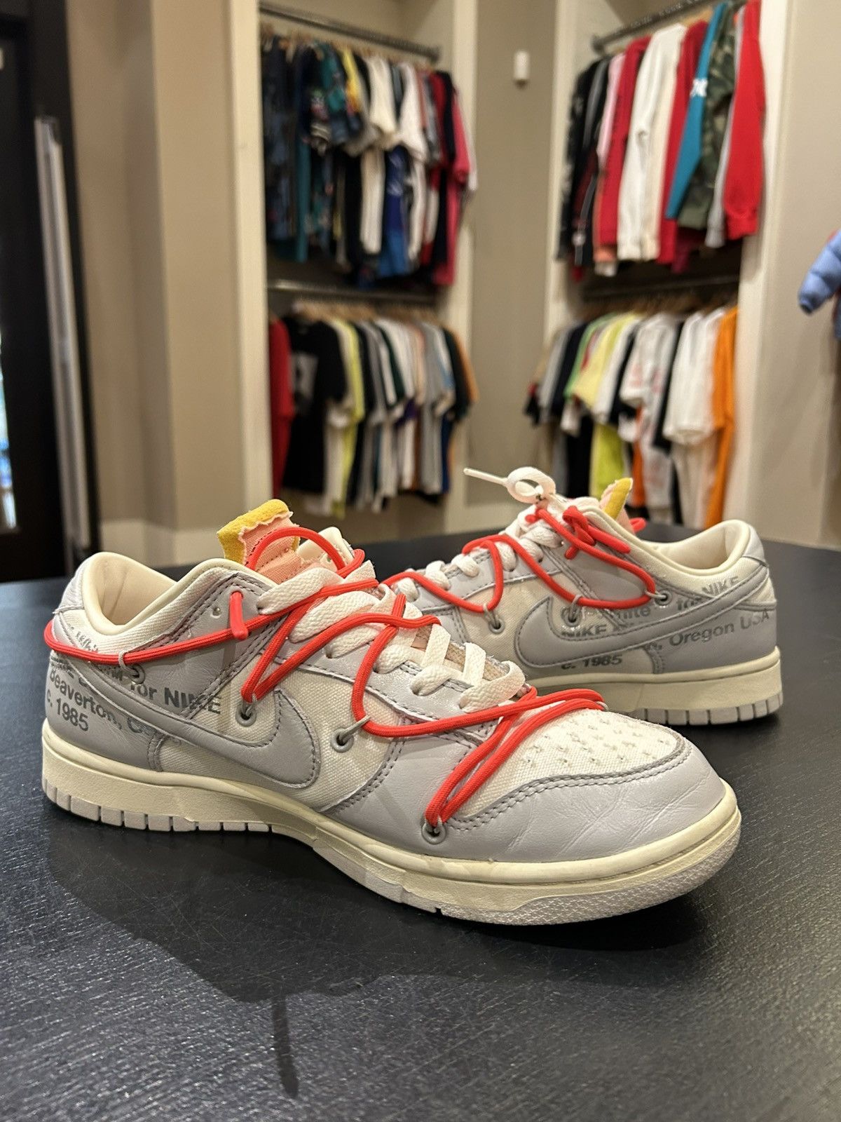 Nike × Off-White Nike Dunk Low Off-White Lot 6 Size US 9 / EU 42 - 4 Thumbnail
