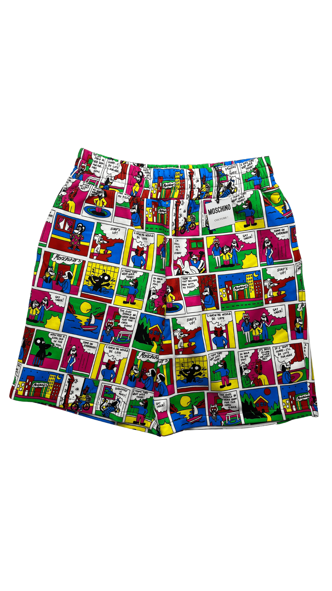 5-44 NWT Men's Sweat Shorts Comics 100% Cotton Large