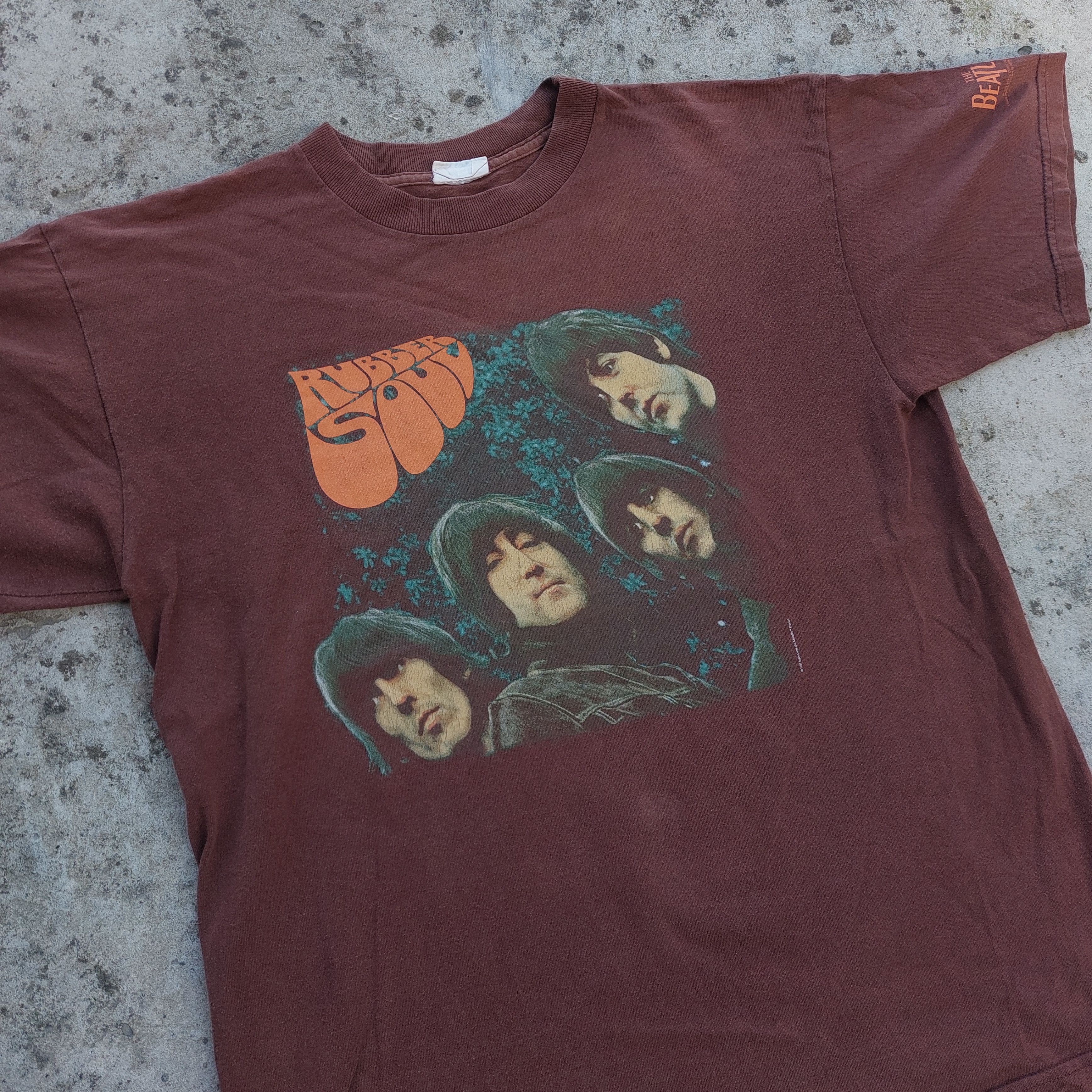 Band Tees × Vintage the beatles rubber souls 1998 vintage tshirt licensed tee Size US L / EU 52-54 / 3 - 2 Thumbnail