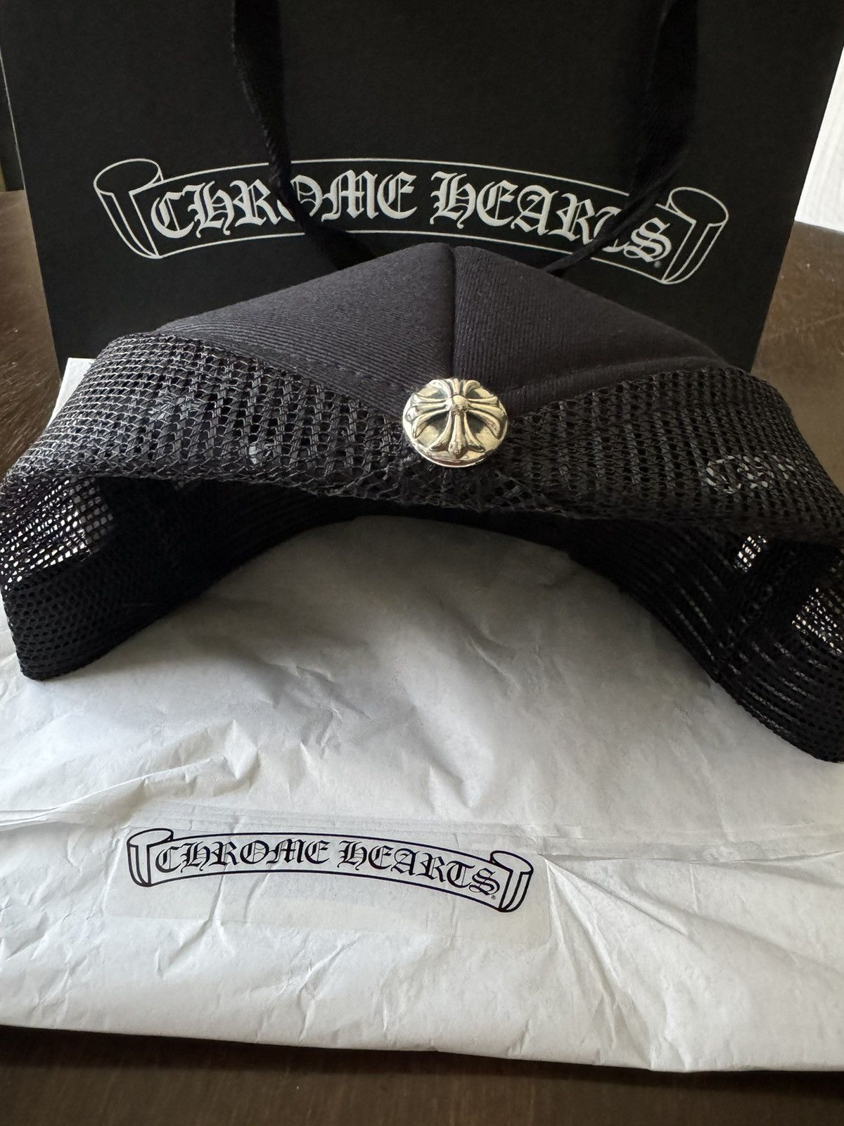 Casquette Chrome Hearts CH Miami Exclusive - Noire, Taille Unique, 100% Authentique - Neuf Avec étiquettes