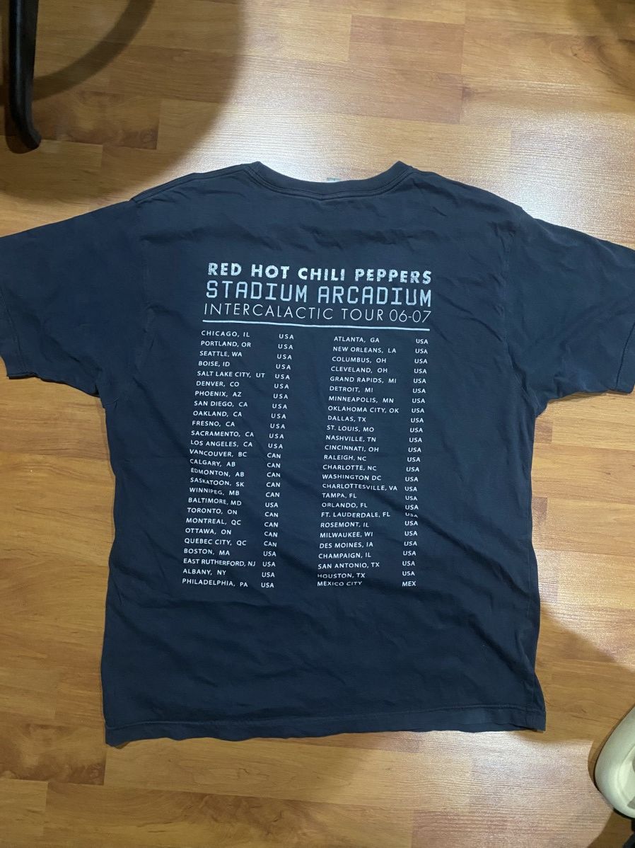 Vintage Vintage 2006 2007 Red hot chilli peppers Stadium Arcadium Size US L / EU 52-54 / 3 - 2 Thumbnail