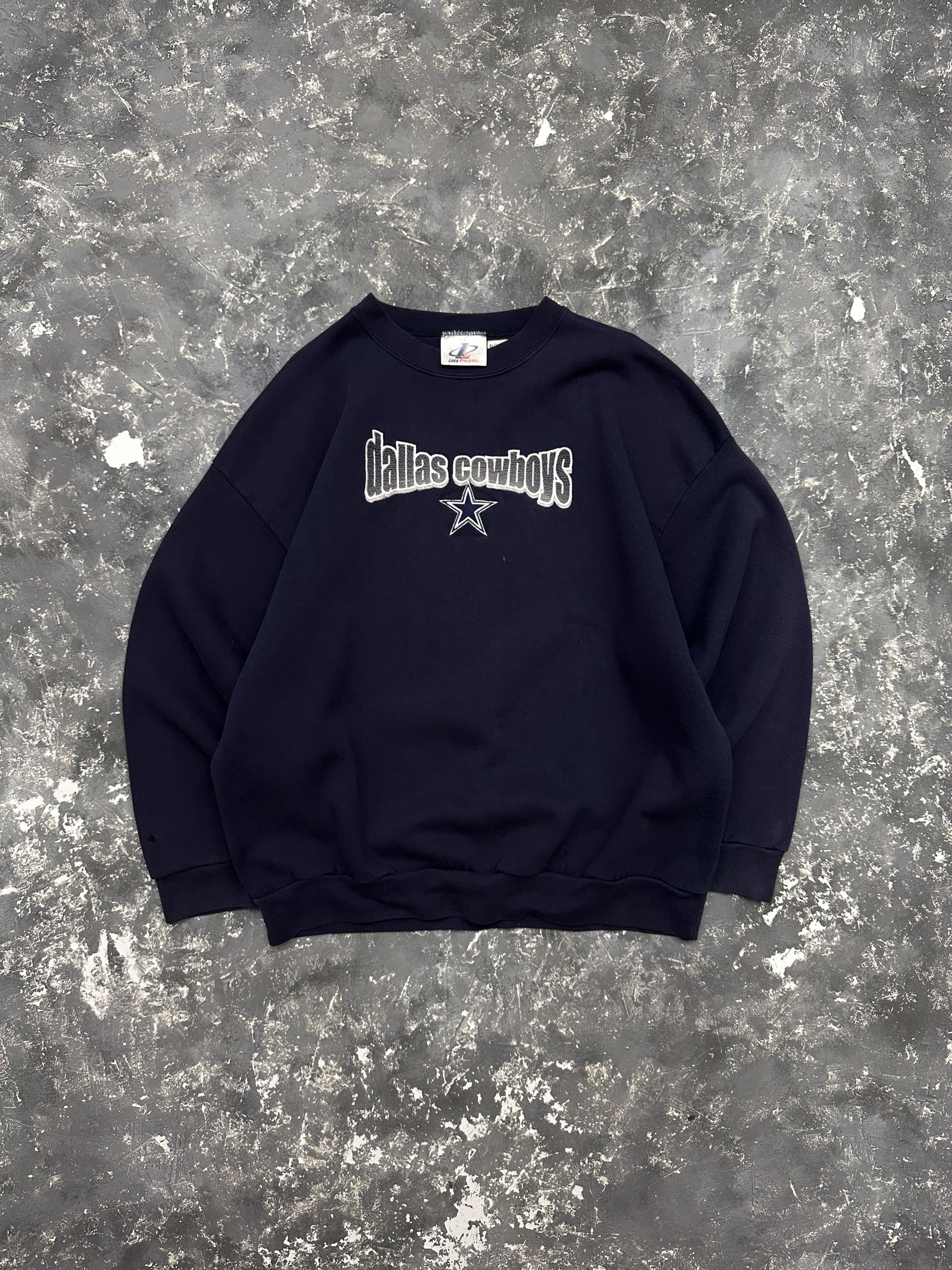 Logo 7 × NFL × Vintage vintage 90s nfl dallas cowboys logo7 sweatshirt Size US XL / EU 56 / 4 - 1 Thumbnail