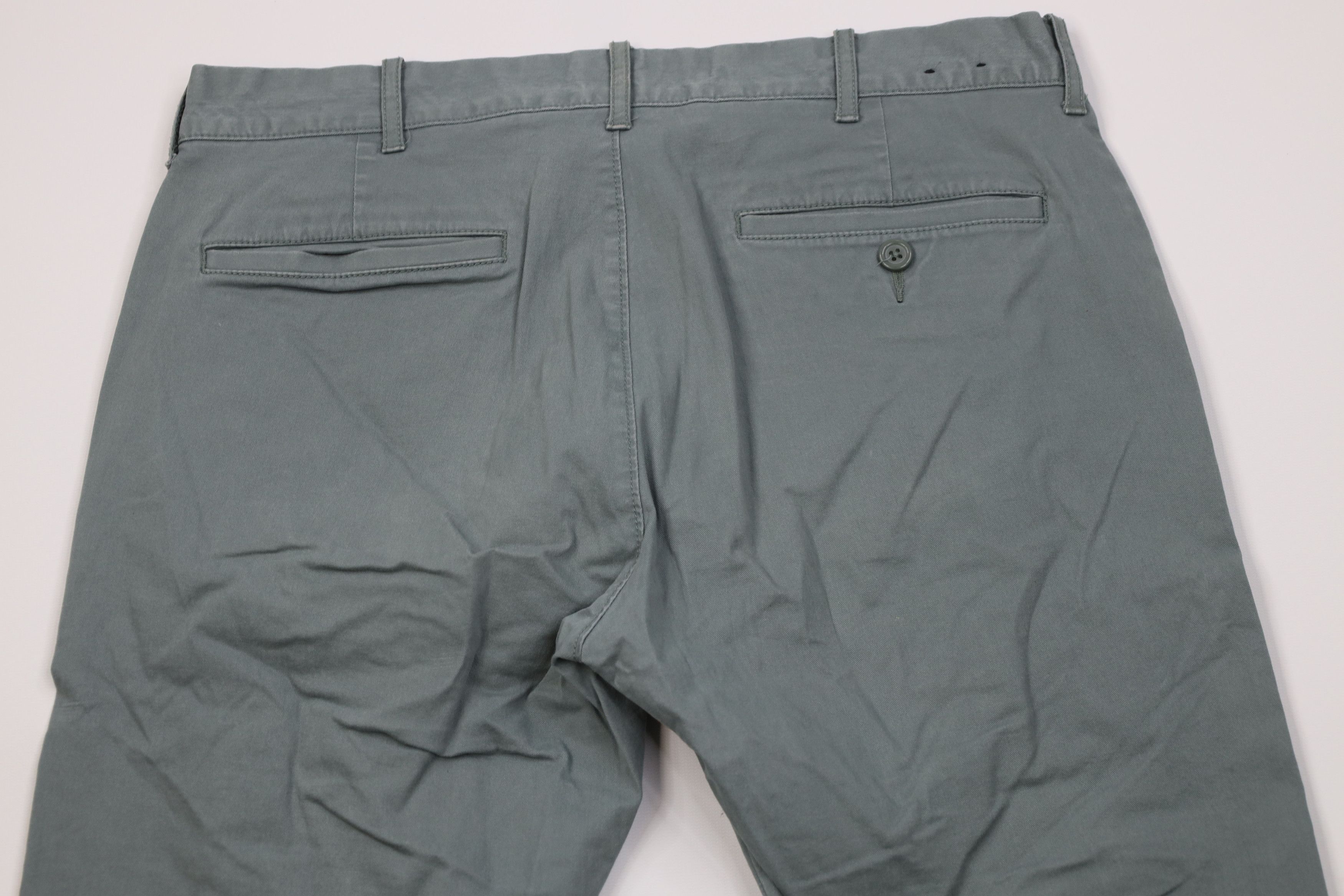 J.Crew Vintage Y2K J Crew Driggs Flex Skinny Leg Chino Pants Green Size US 32 / EU 48 - 9 Thumbnail