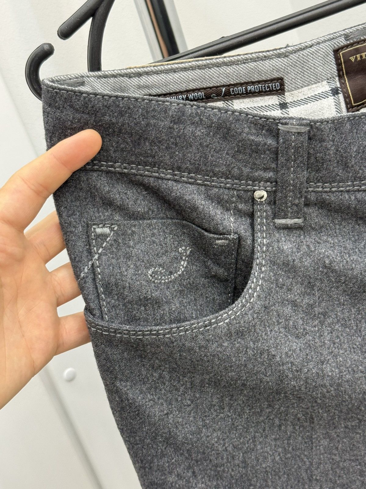 Jacob Cohen Jacob Cohen Classic Wool Pants Size US 31 - 5 Thumbnail