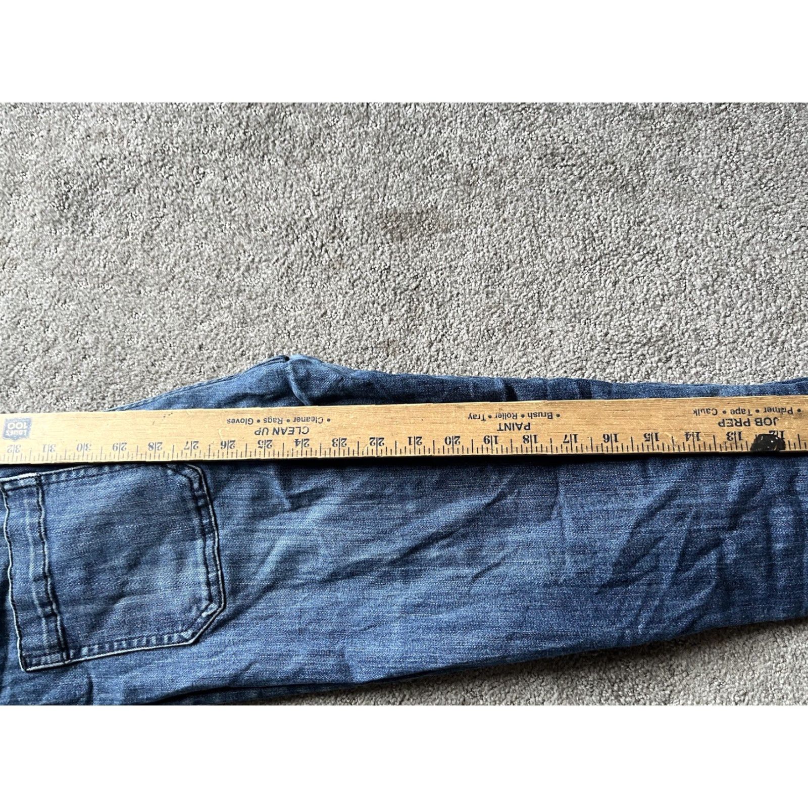 Gap Gap Denim Legging Jeans Womens 4/27 Blue Med Wash Skinny Stretch Size 27" / US 4 / IT 40 - 6 Thumbnail