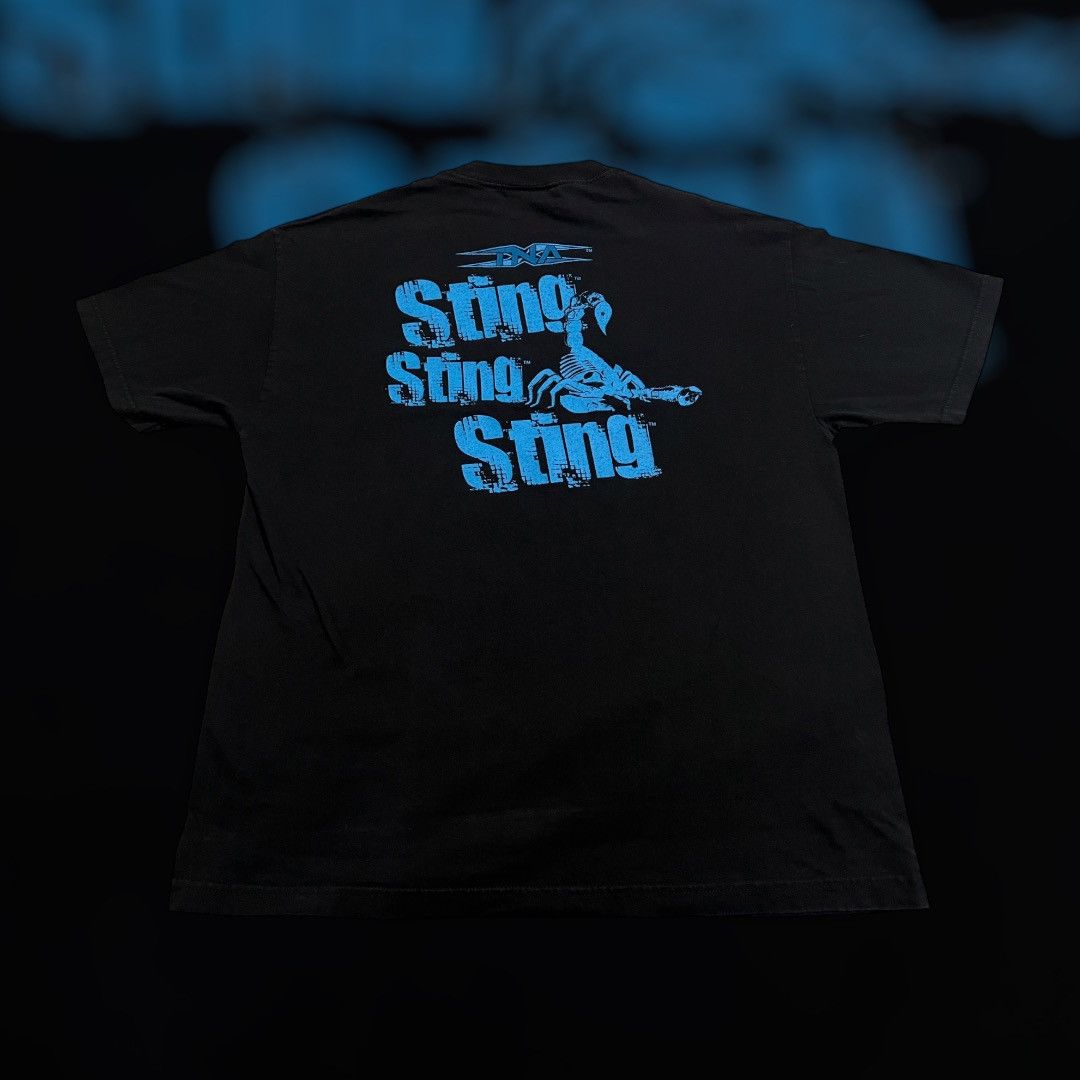 Vintage Sting wrestling shirt Size US XL / EU 56 / 4 - 2 Thumbnail