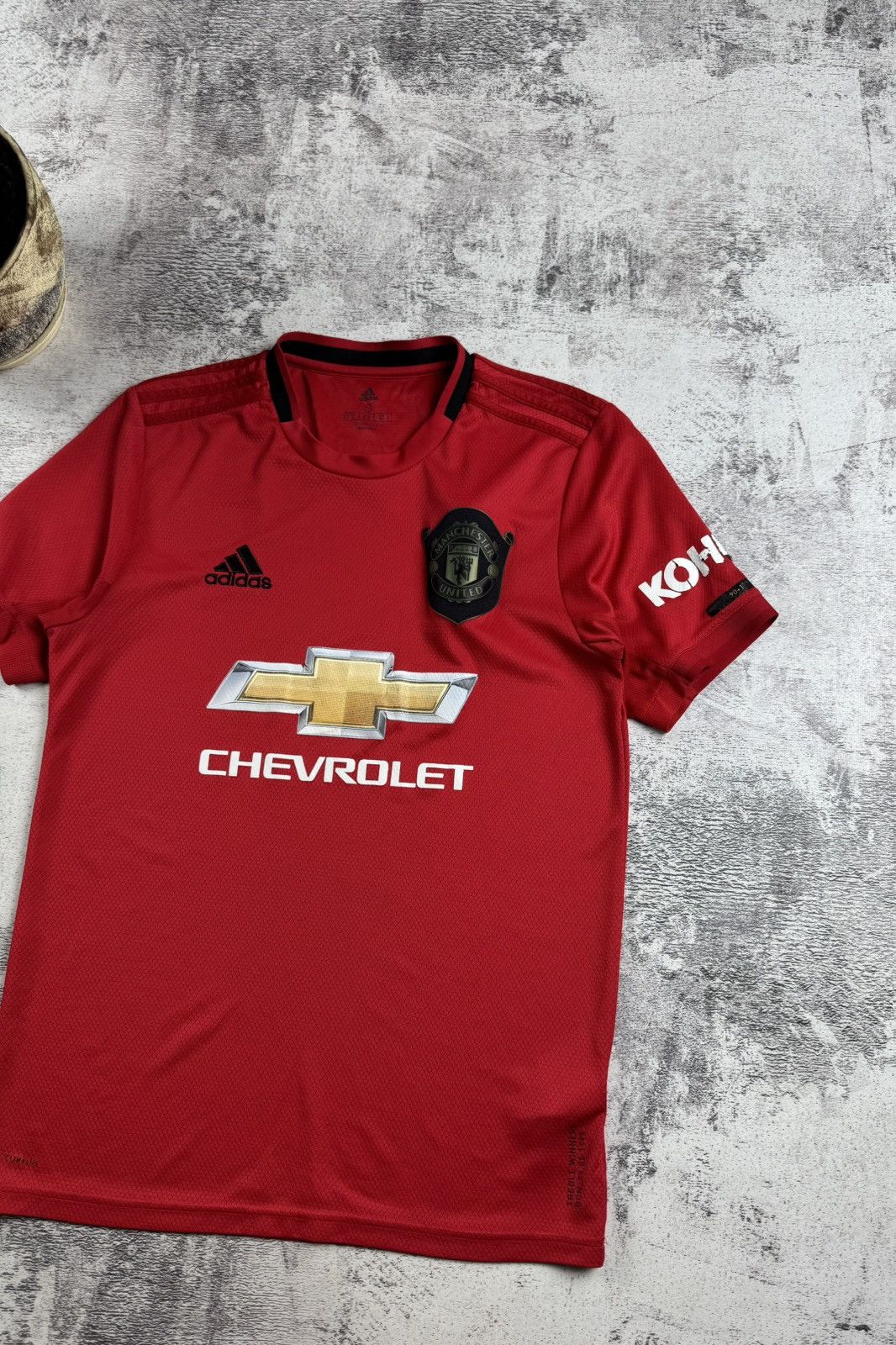 Adidas Vintage Manchester United 2019/2020 Red Soccer Football T Shirt Jersey Kit Size US S / EU 44-46 / 1 - 3 Thumbnail