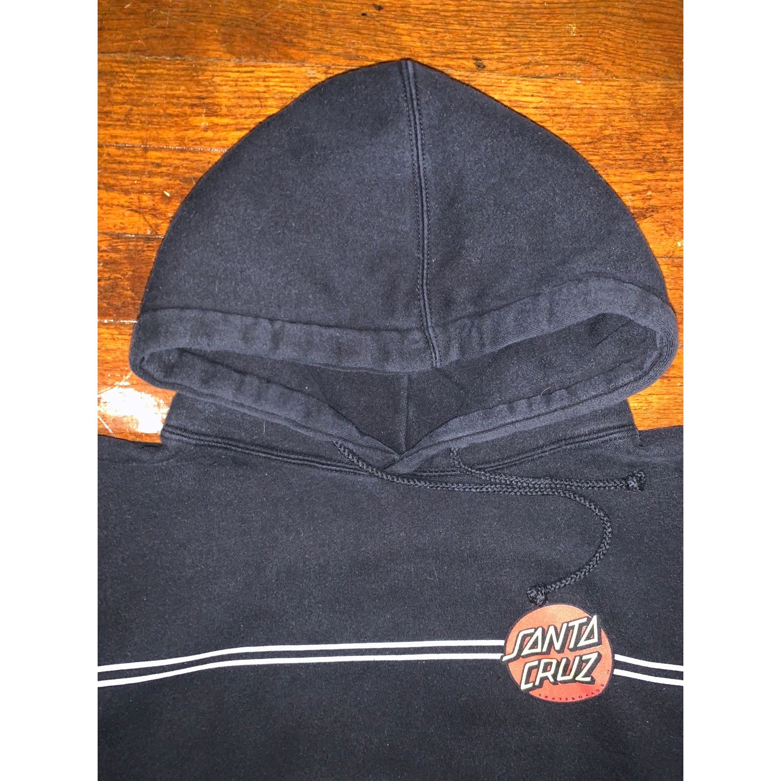 Santa Cruz Skateboards Santa Cruz Skateboards Hoodie Black Red Logo Medium Size US M / EU 48-50 / 2 - 4 Thumbnail