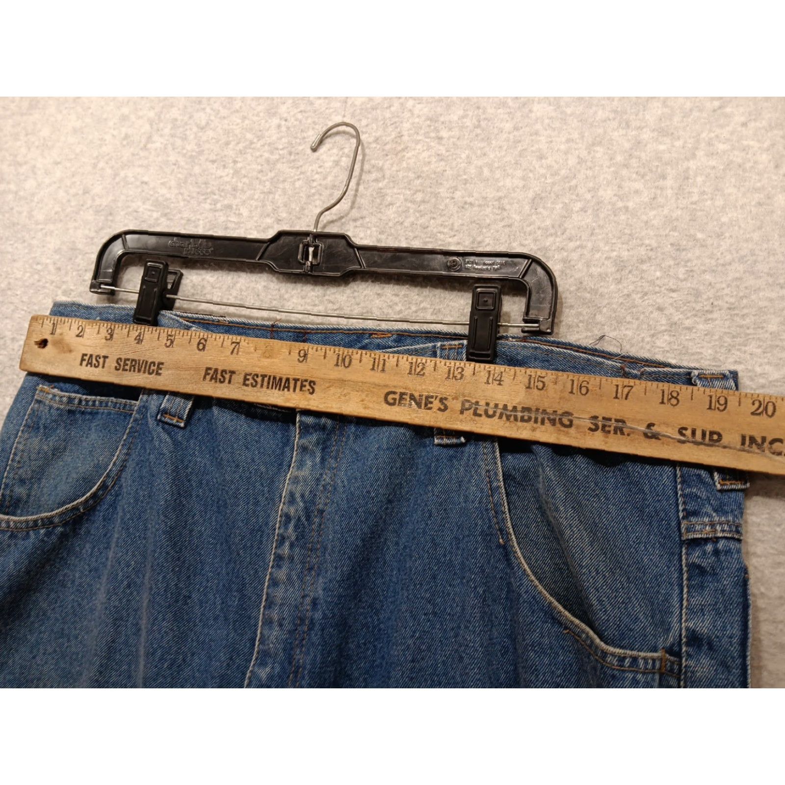Vintage VINTAGE Iceberg Jeans Carpenter Mens 40 Blue Denim 5-Pocket Cargo Hip Hop Wide Leg Baggy Straight Italy 29in Inseam Size US 40 / EU 56 - 5 Thumbnail