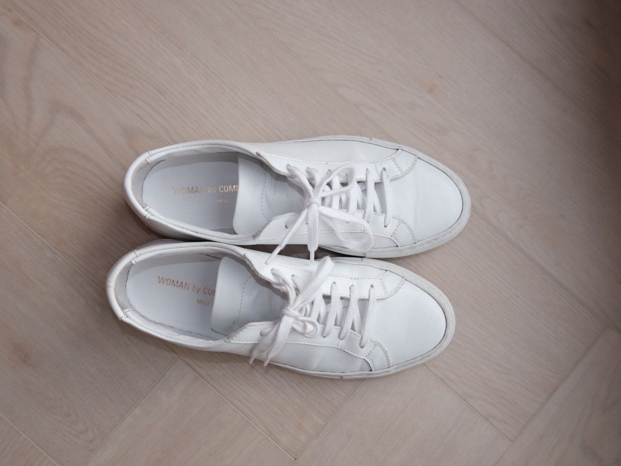 Common Projects Common Projects Leather Sneakers Size US 7 / IT 37 - 2 Thumbnail