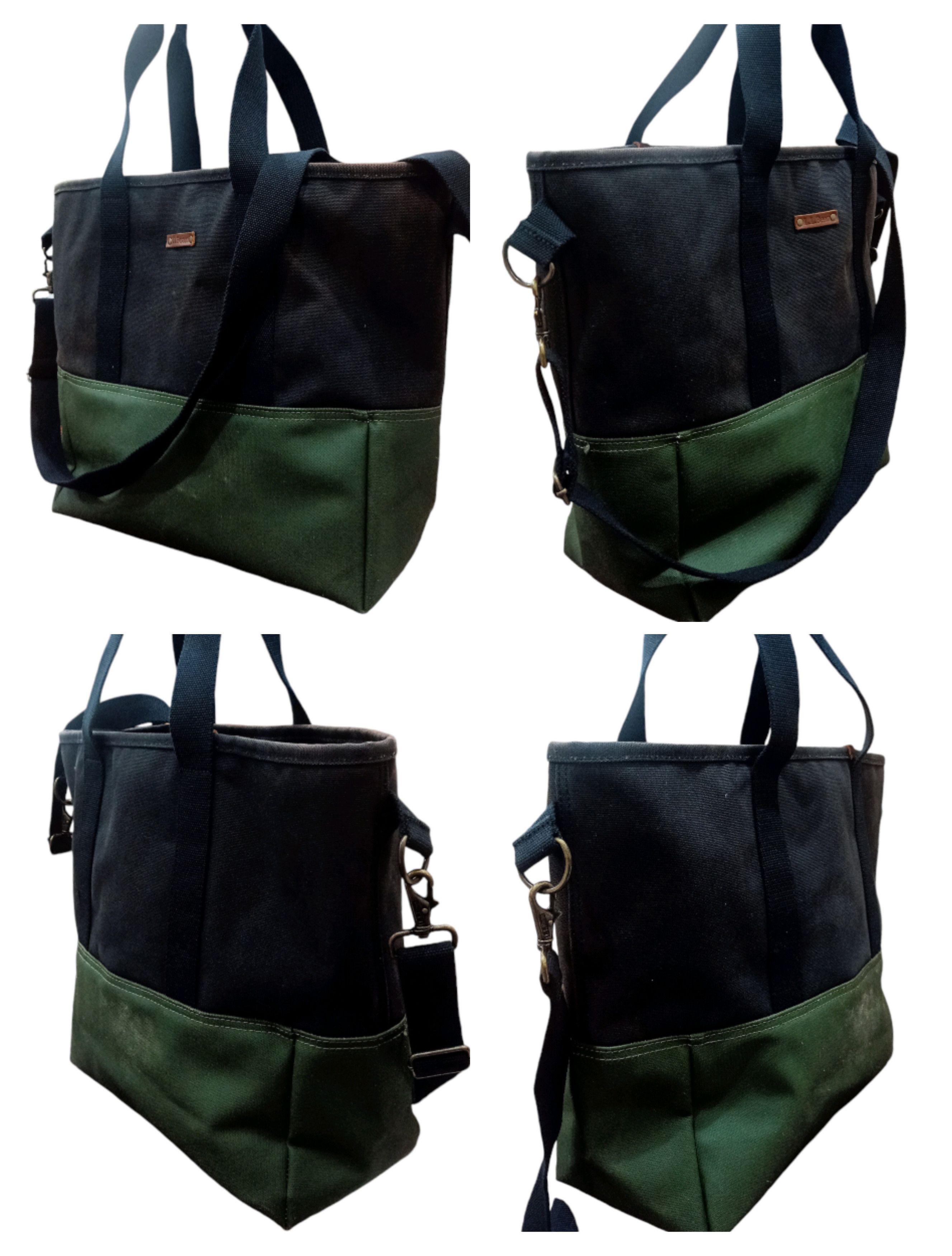 L.L. Bean L.L.Bean Nor'easter Canvas Tote Sling Bag Size ONE SIZE - 8 Thumbnail