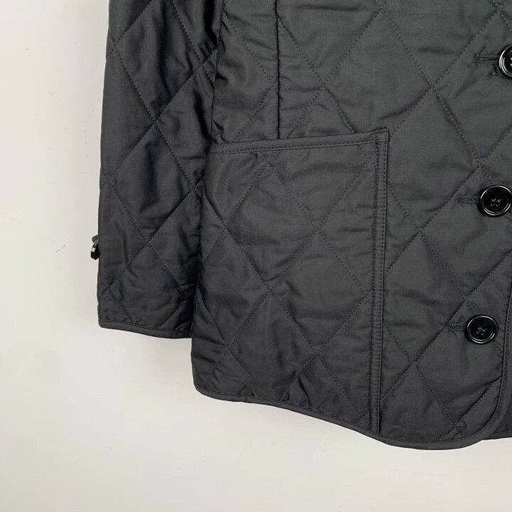 Burberry Burberry Black Diamond Check Lapel Cotton Coat Size US M / EU 48-50 / 2 - 4 Thumbnail
