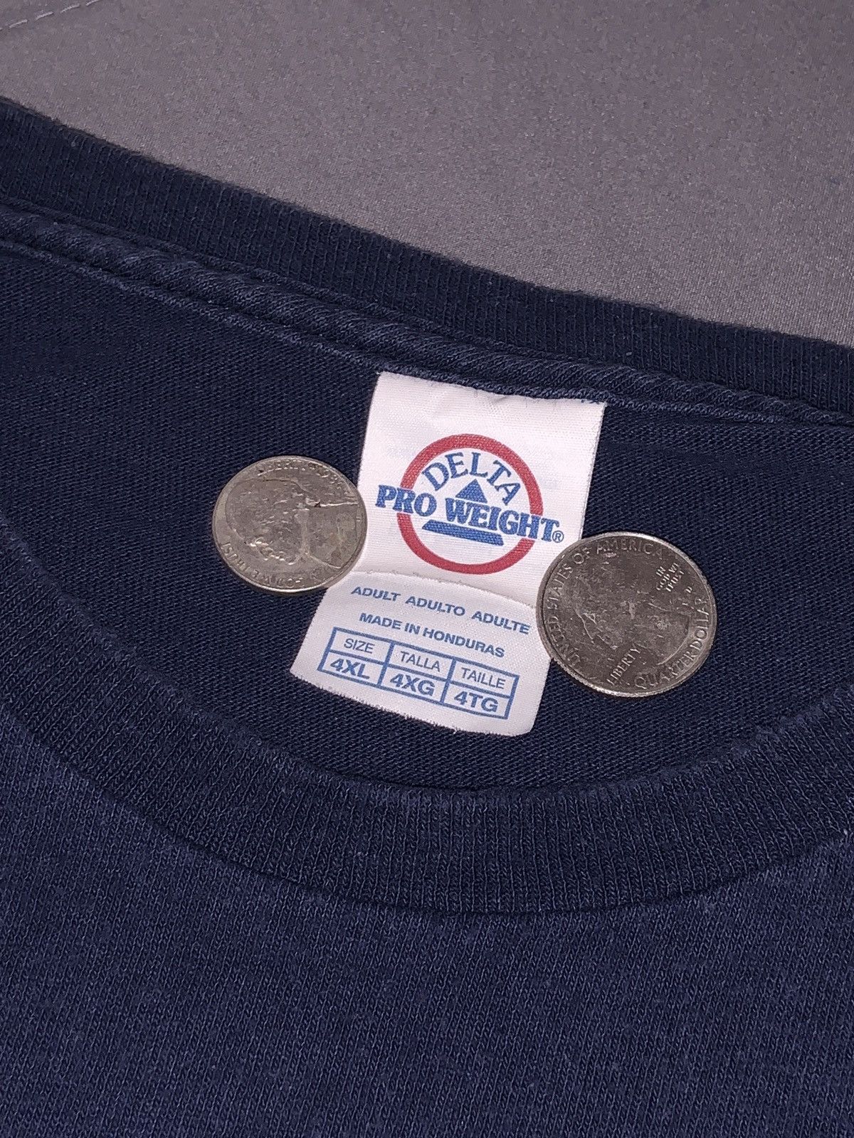 Delta Vintage - Funny Elements “Poker” Tee - SIZE 4XL Size US XXL / EU 58 / 5 - 3 Thumbnail