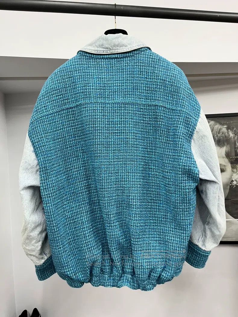 Chanel Chanel Peacock blue silhouette woven denim jacket Size XS / US 0-2 / IT 36-38 - 3 Thumbnail