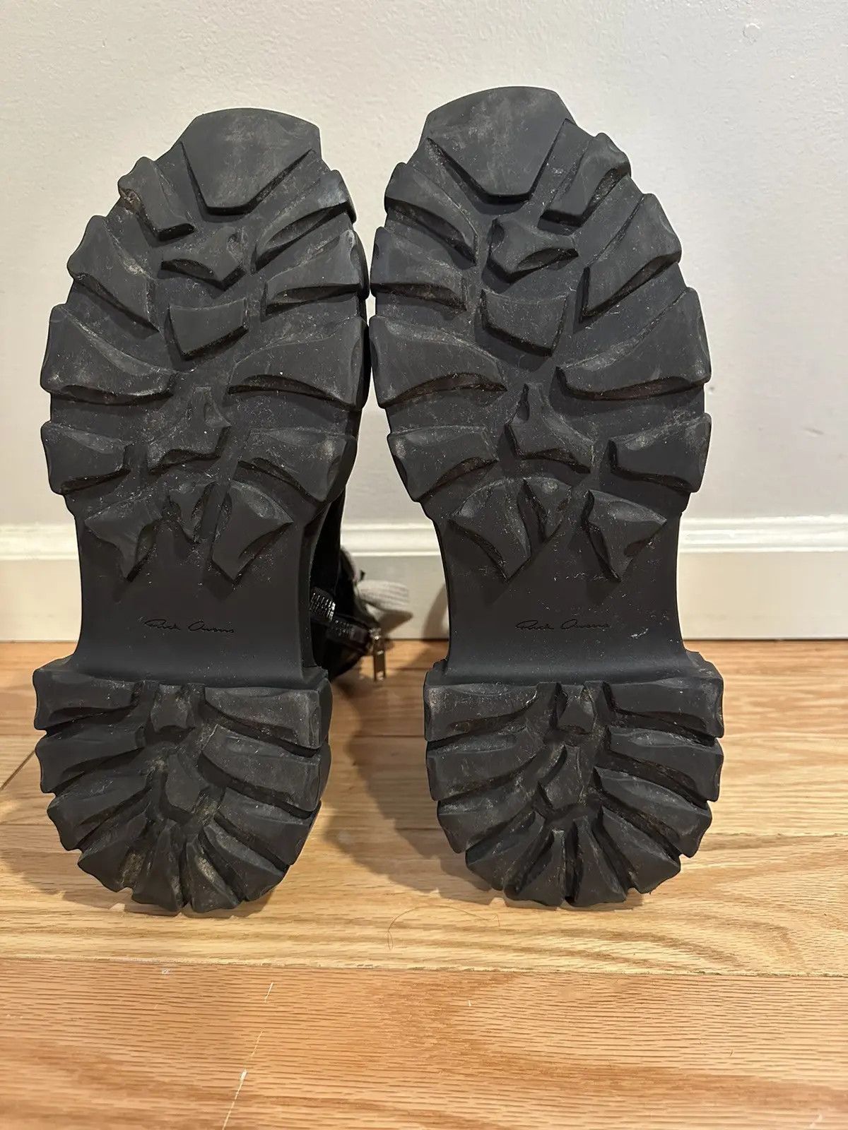 Rick Owens Rick Owens Jumbo Laced Lace Up Bozo Tractor Boots Size US 9 / EU 42 - 4 Thumbnail