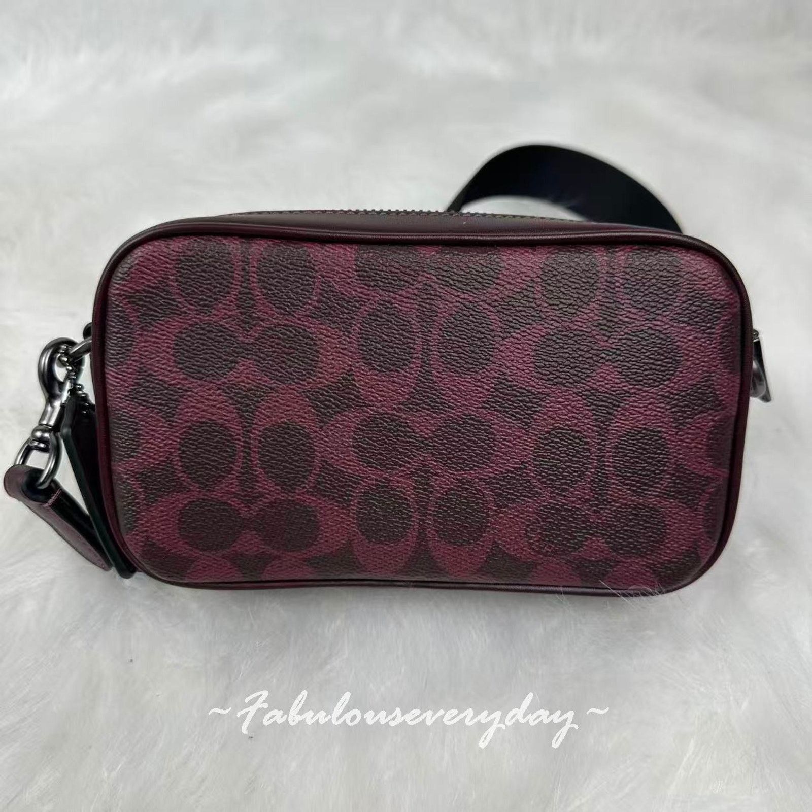 Coach Coach Jayden Crossbody Bag In Signature Canvas/QB/Currant Size ONE SIZE - 1 Thumbnail