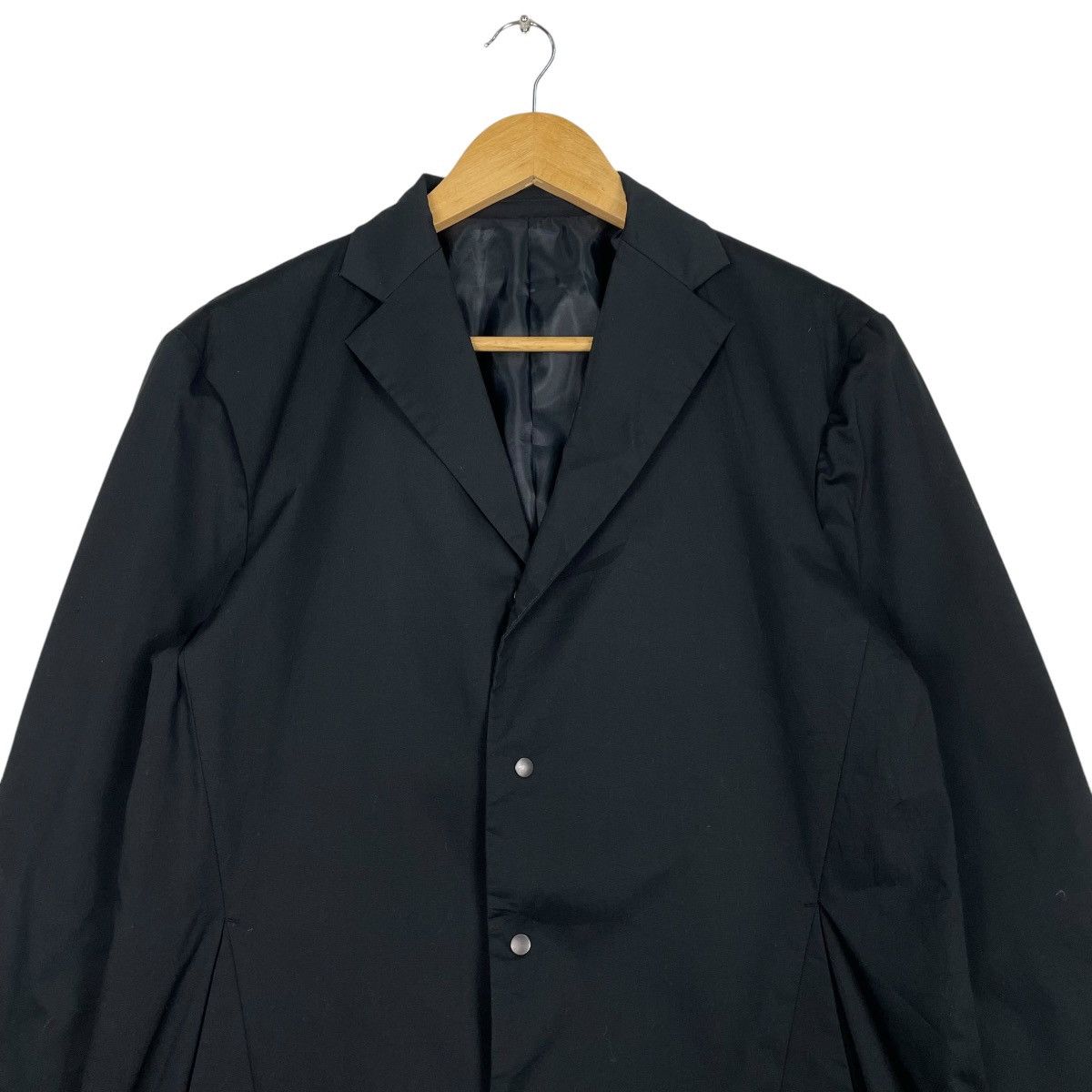 Designer × Japanese Brand 💥TODD OLDHAM LINEN BLACK JACKET Size US M / EU 48-50 / 2 - 2 Thumbnail
