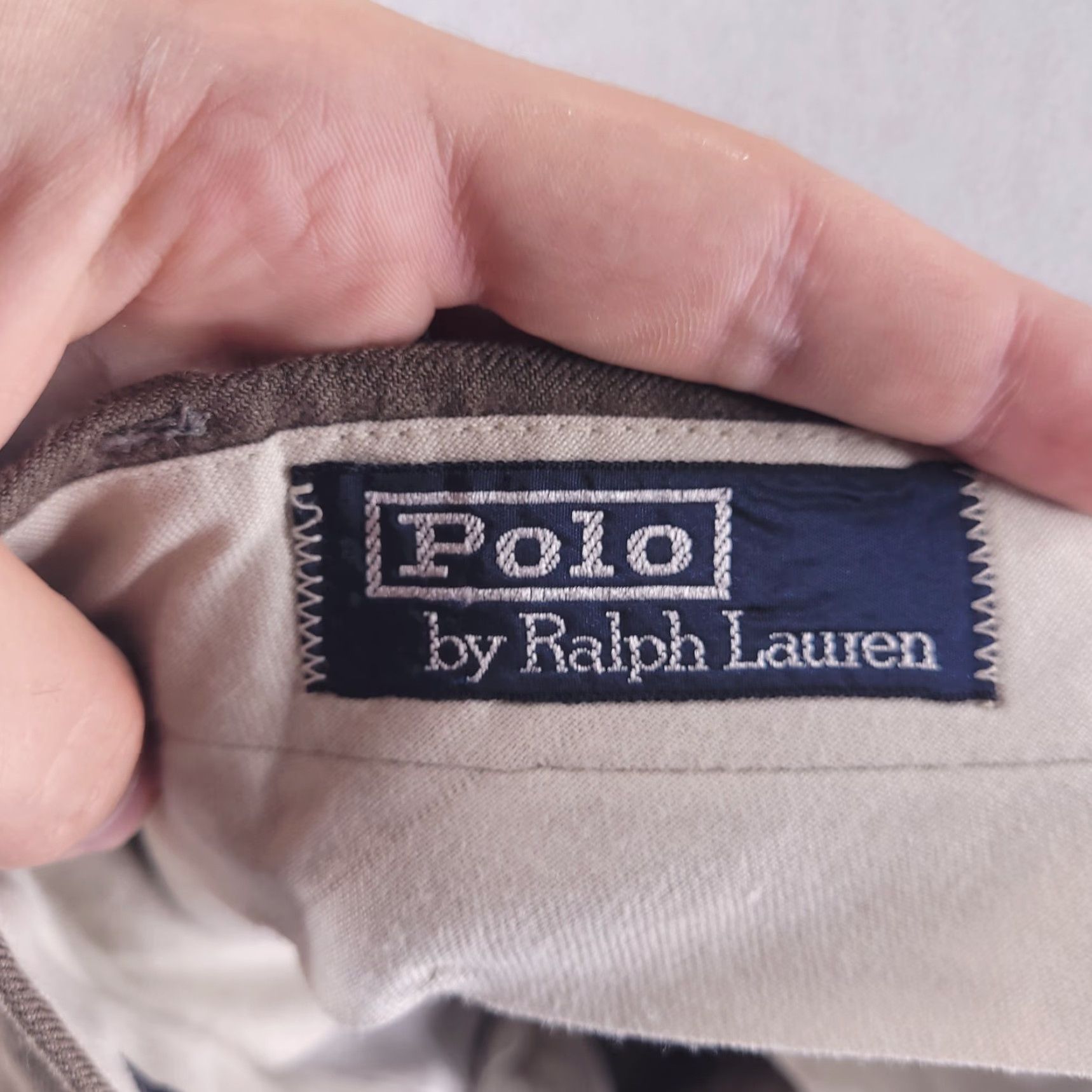 Polo Ralph Lauren Polo Ralph Lauren Dress Pants Mens 36x32 Wool Cuffed Brown Relaxed Regular Inseam 32 Size US M / EU 48-50 / 2 - 4 Thumbnail