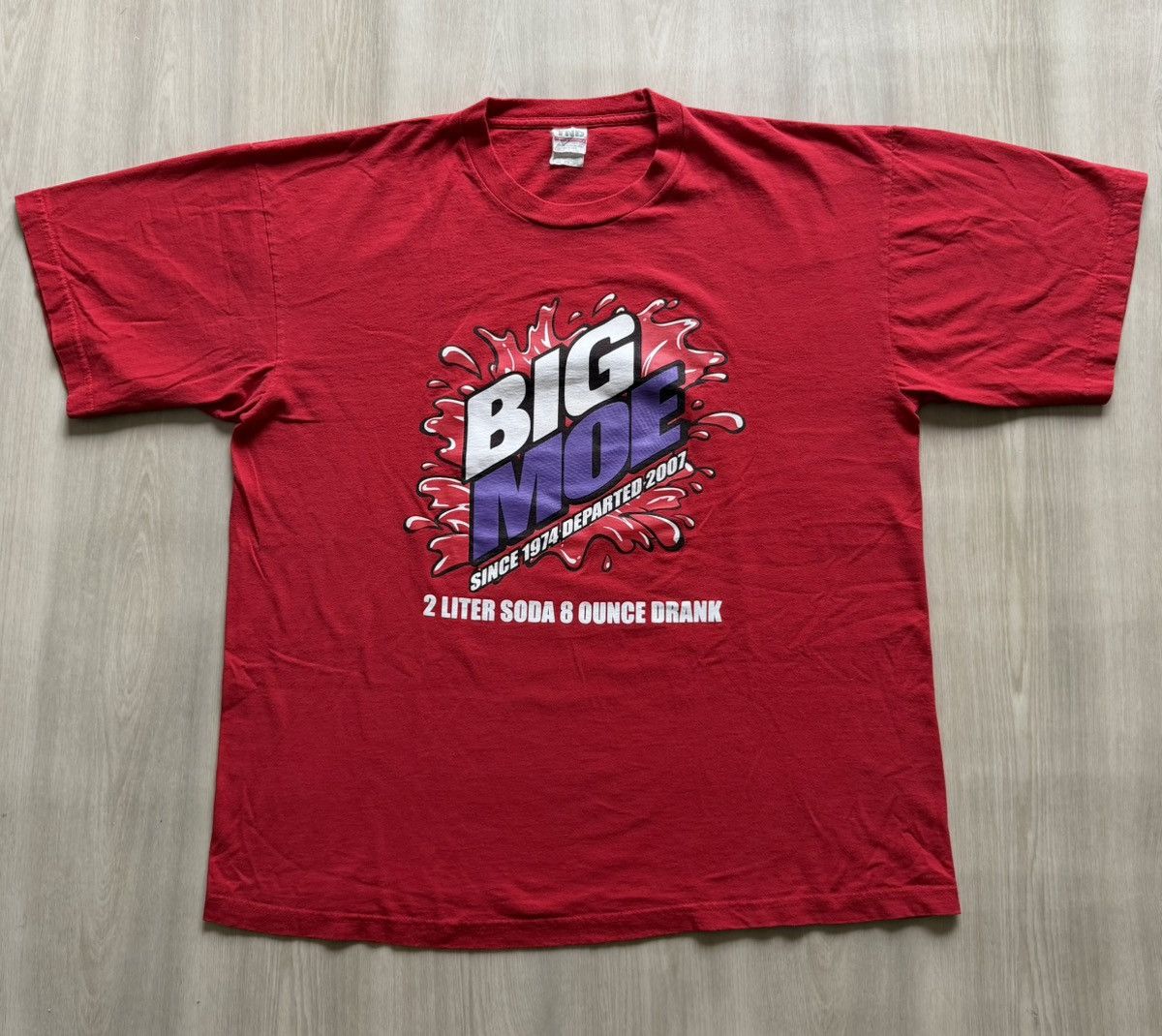 Vintage Vintage Y2K Big Moe Album Promo Raptee XXL Big Red Drank Size US XXL / EU 58 / 5 - 2 Thumbnail