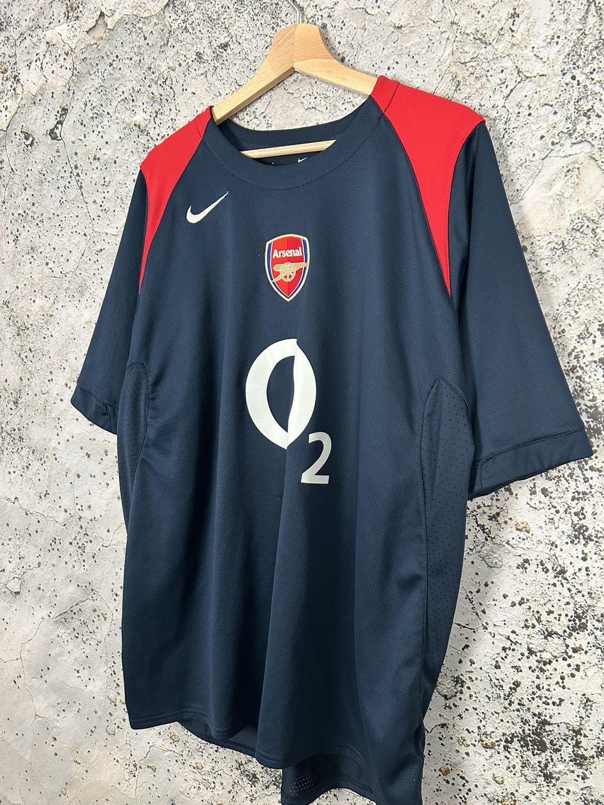 Nike Vintage Arsenal London O2 Soccer Jersey Nike 90s Football Size US XL / EU 56 / 4 - 2 Thumbnail
