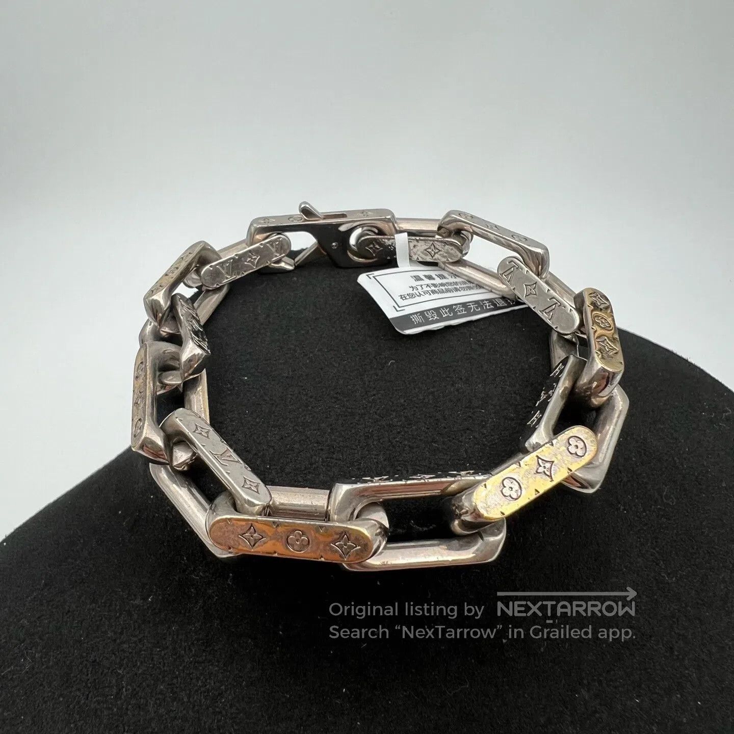 Louis Vuitton Louis Vuitton Cuban bamboo joint bracelet Size ONE SIZE - 1 Thumbnail