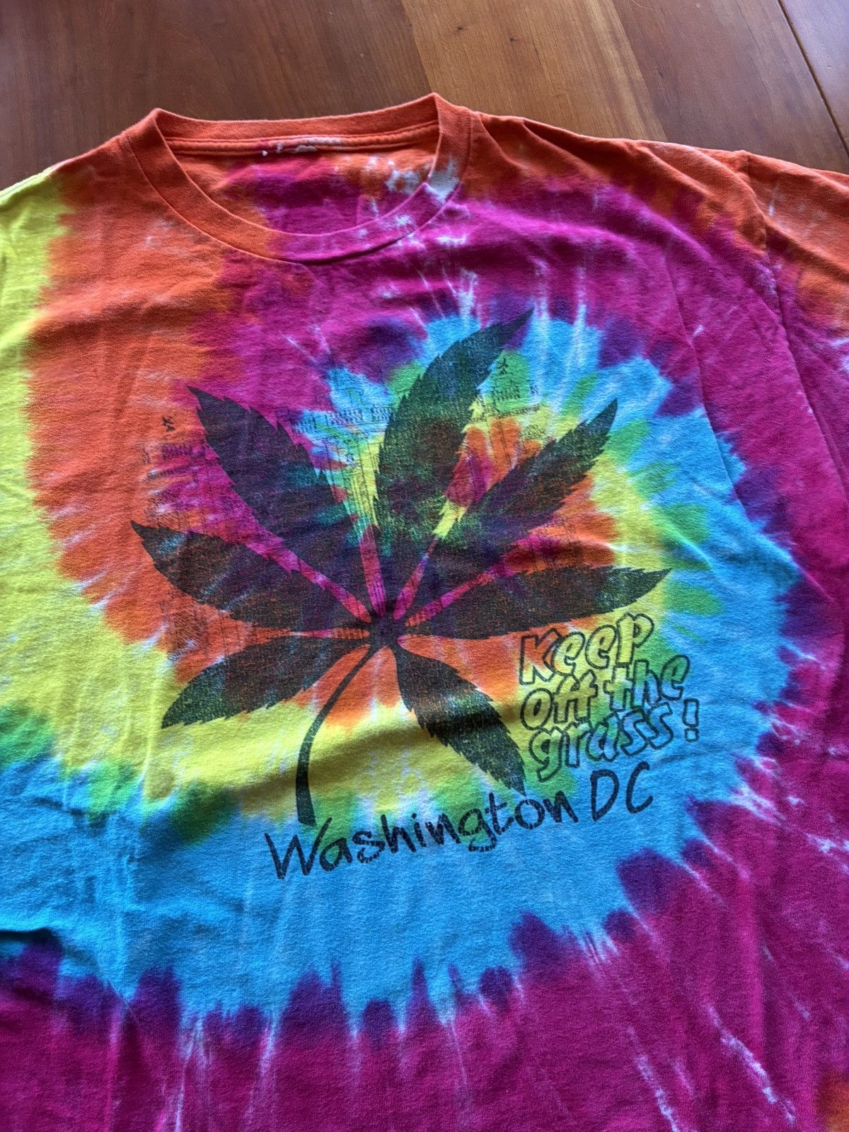 Vintage Vintage legalize weed tee shirt Size US XL / EU 56 / 4 - 2 Thumbnail
