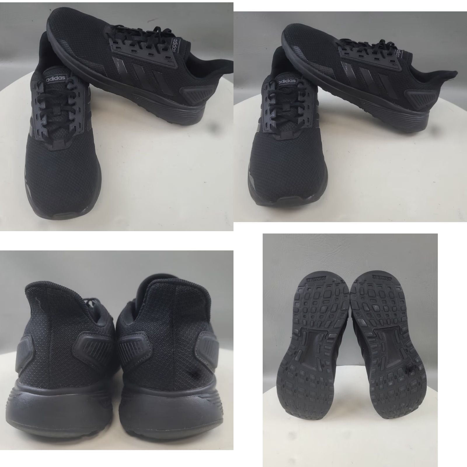 Adidas Adidas Duramo Sneaker Men B96578 Triple Black Size 8.5 EU 42 US 8.5 Running Lightly Used Size ONE SIZE - 10 Thumbnail