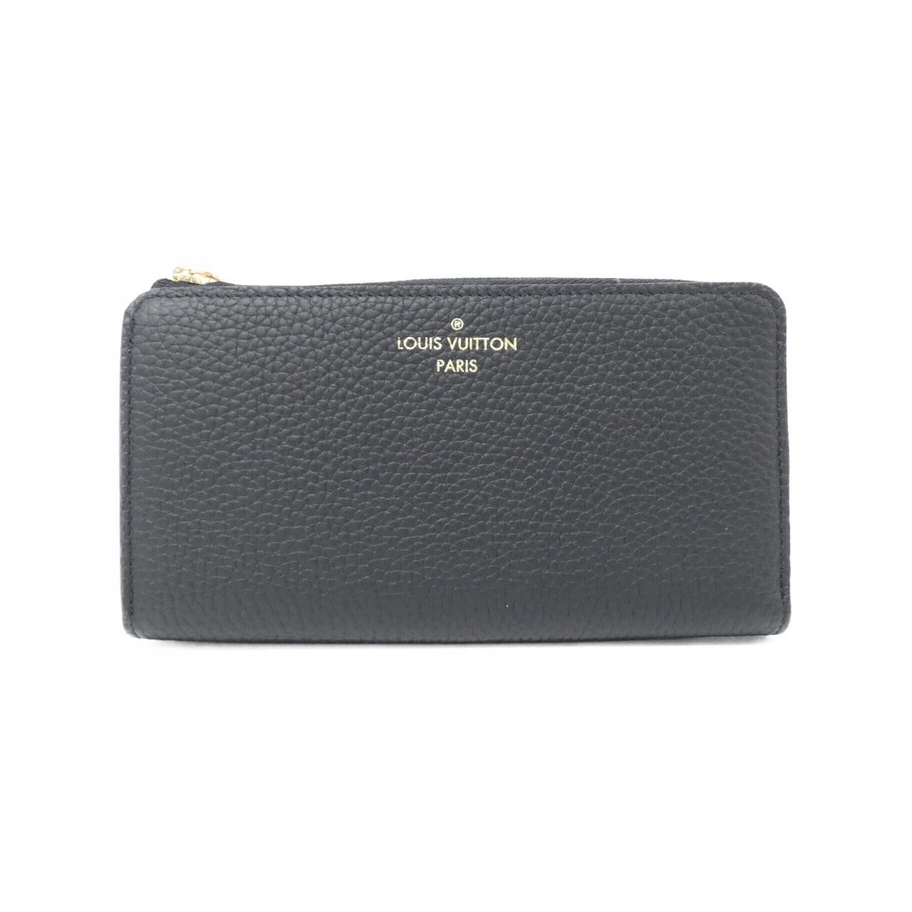 Louis Vuitton Louis Vuitton Louis Vuitton Portefeuille Comete Taurillon Long Wallet Leather Long Wallet M63102 Size ONE SIZE - 1 Thumbnail