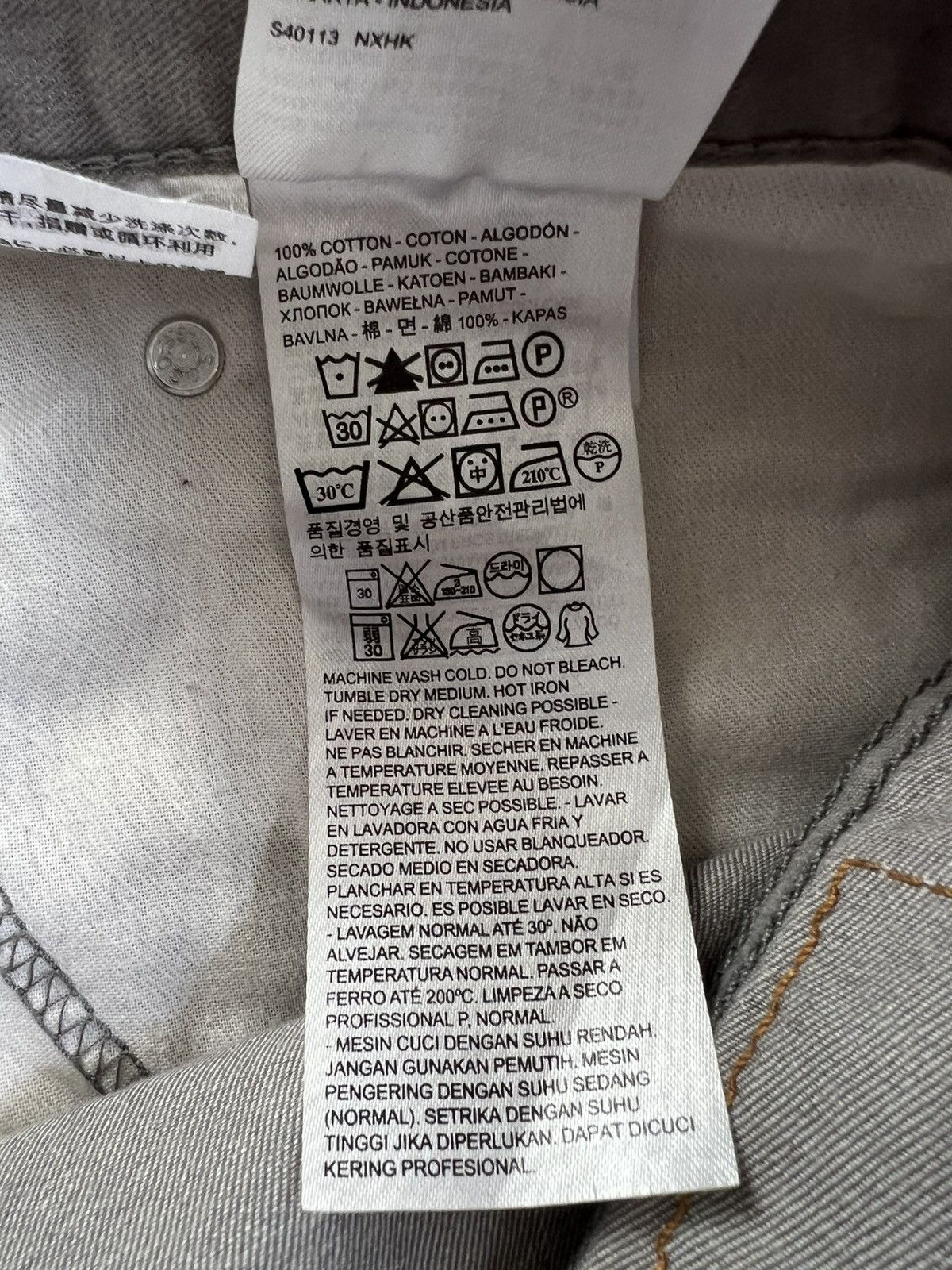Levi's Levi’s 508 Denim Size US 30 / EU 46 - 7 Thumbnail