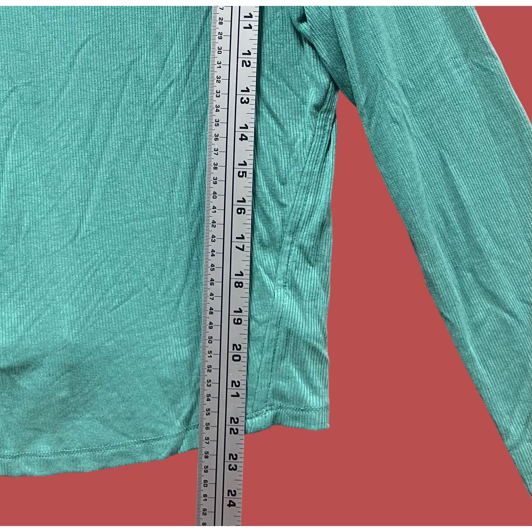 Other Universal Thread - Women's Long Sleeve T-Shirt - Green - XXL Size XXL / US 16-18 / IT 52-54 - 6 Thumbnail