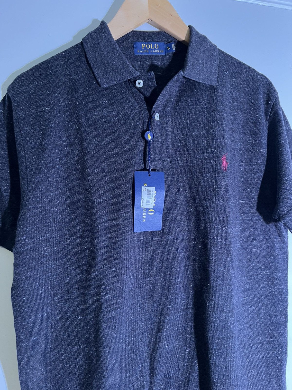 Polo Ralph Lauren Y2K 2000’s VTG Vintage Polo Ralph Lauren Grey Collar Shirt Size US S / EU 44-46 / 1 - 3 Thumbnail