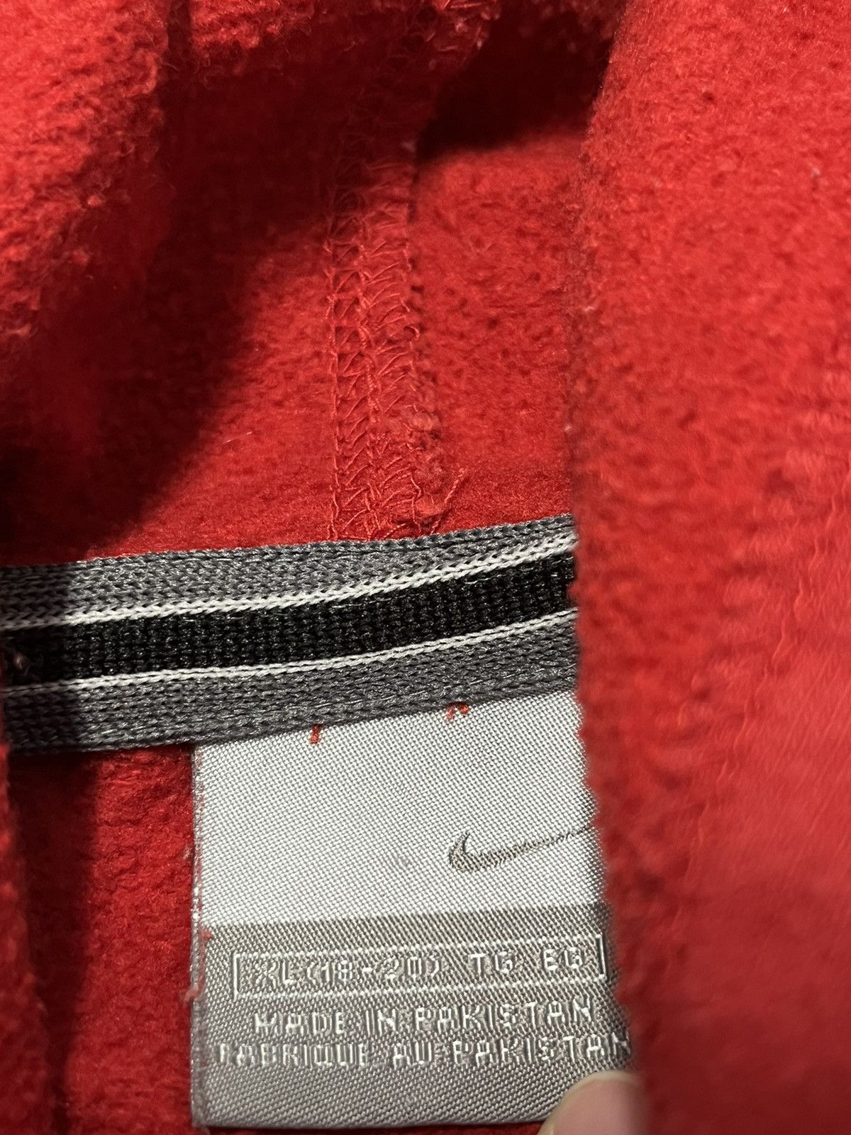 Nike × Vintage Nike center swoosh big swoosh hoodie vintage y2k streetwear Size US S / EU 44-46 / 1 - 7 Thumbnail