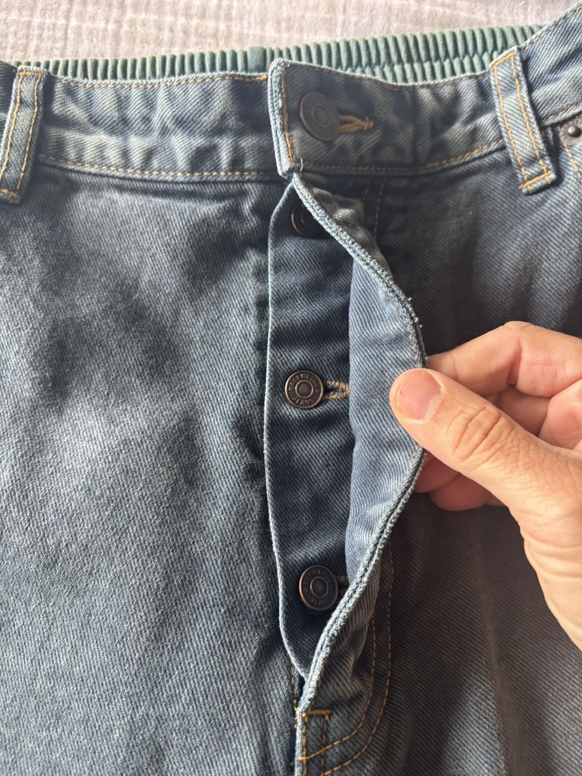 Balenciaga BALENCIAGA HYBRID DENIM PANT Size US 36 / EU 52 - 6 Thumbnail