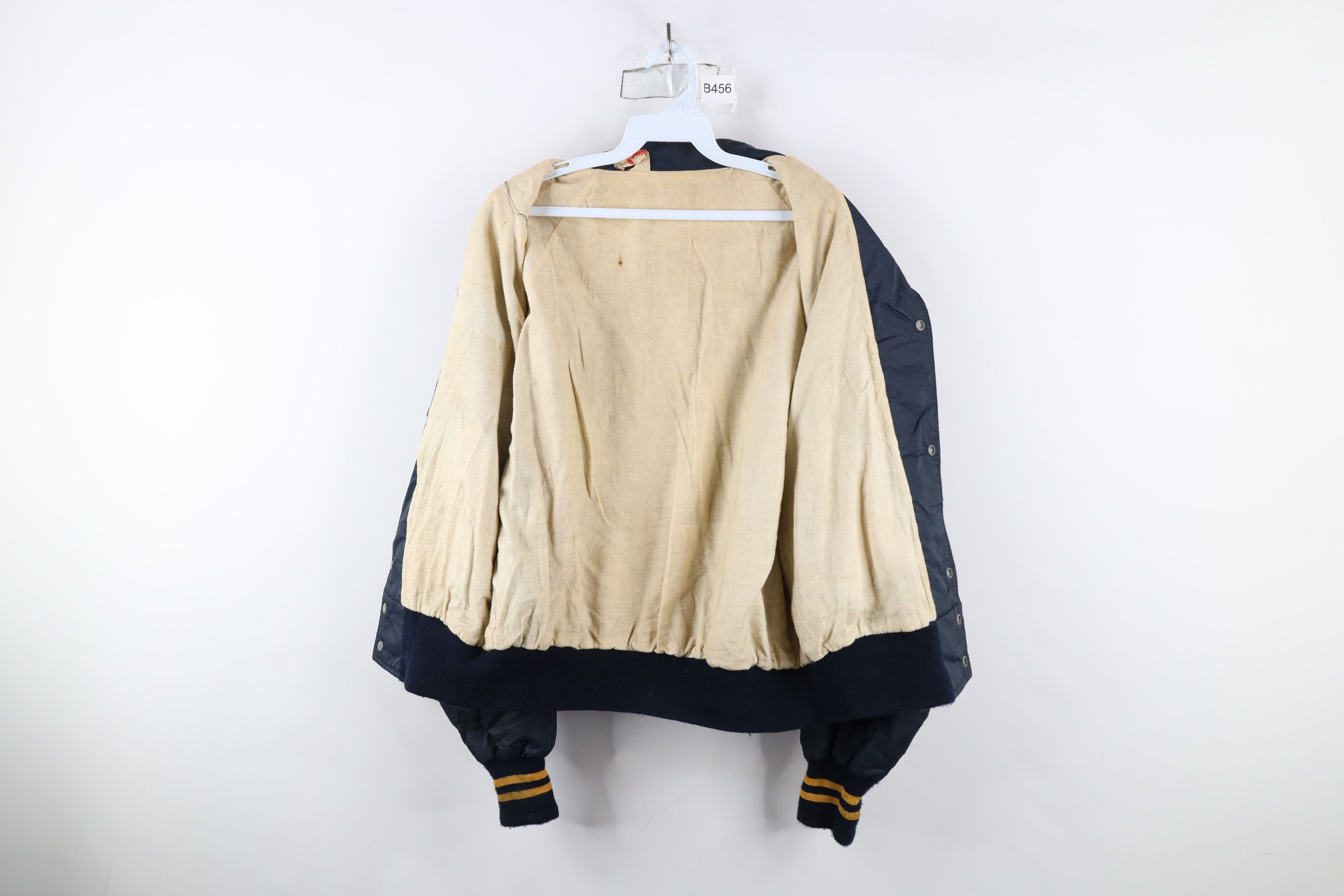 Vintage Vintage 70s College NIFA Flying Varsity Jacket Blue USA Size US M / EU 48-50 / 2 - 11 Thumbnail