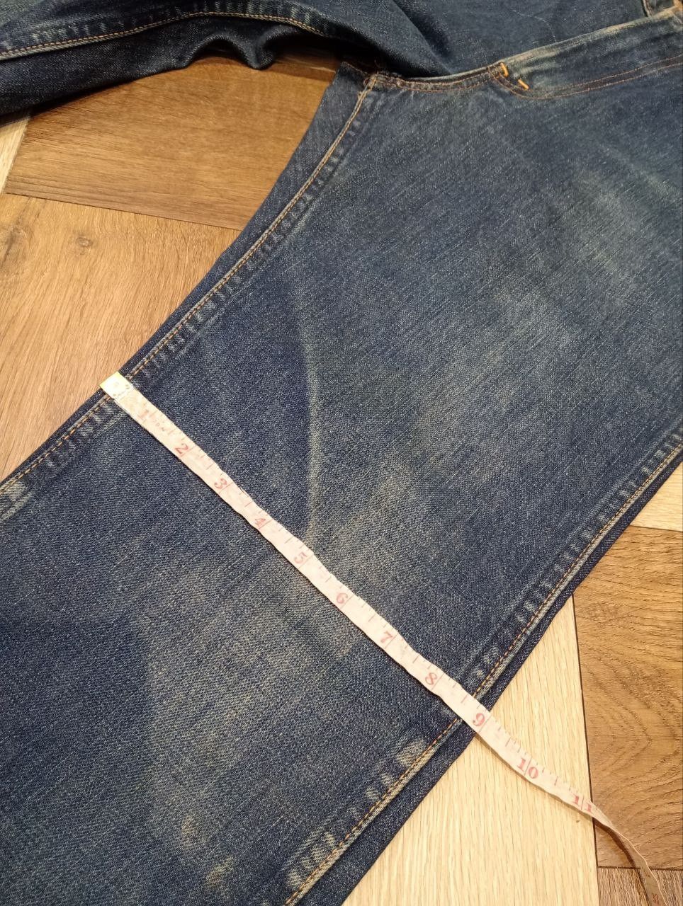 Levi's Vintage Clothing VINTAGE LEVI'S CAPITAL E ORANGE TAG BLUE DENIM PANTS Size US 31 - 17 Thumbnail
