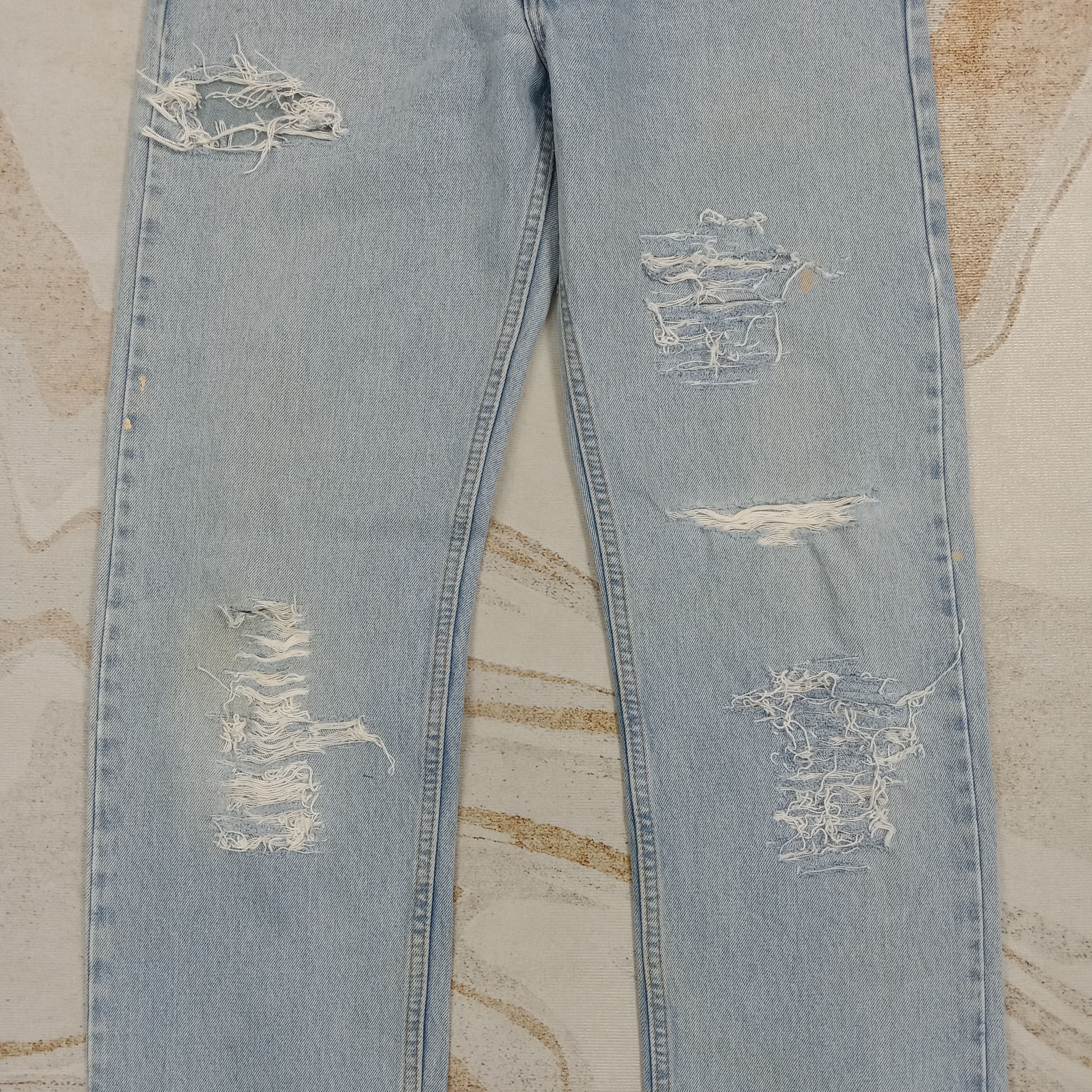 Levi's Levi's 505 Distressed Style Denim Jeans C272N28 Size US 32 / EU 48 - 2 Thumbnail