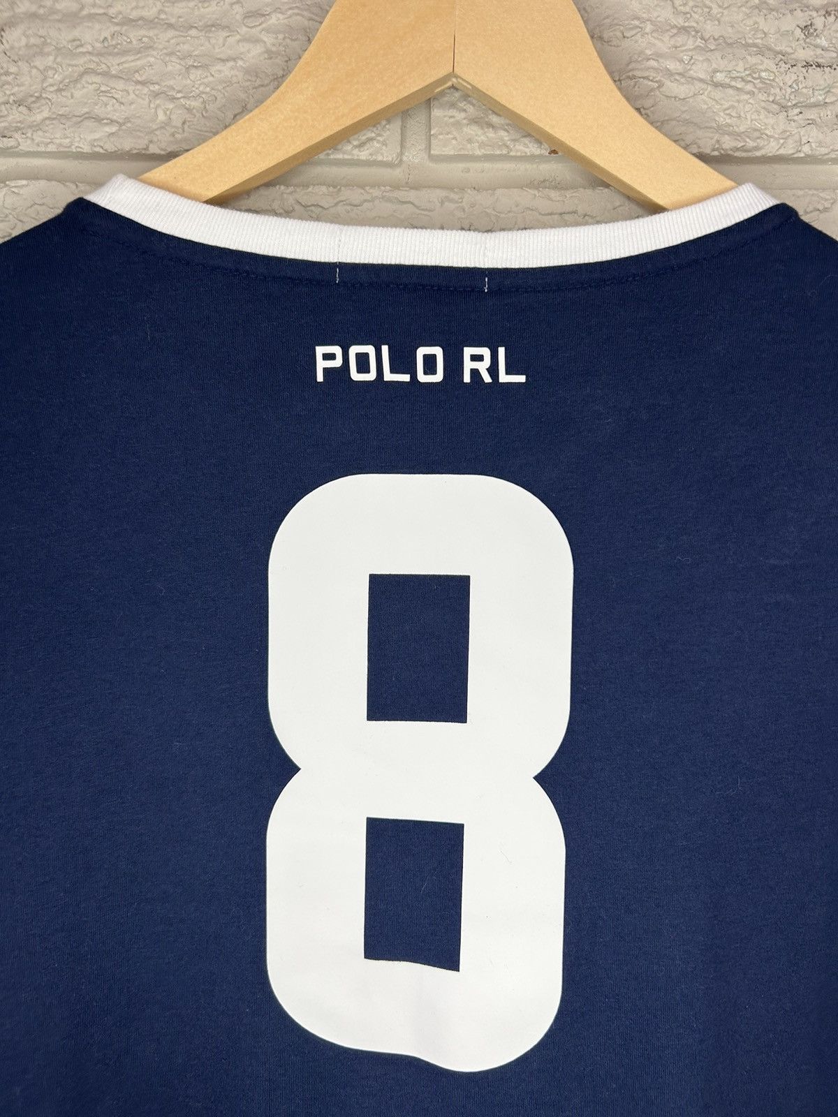 Polo Ralph Lauren Polo Ralph Lauren England Big Pony Chief Keef T Shirt Size US XL / EU 56 / 4 - 6 Thumbnail