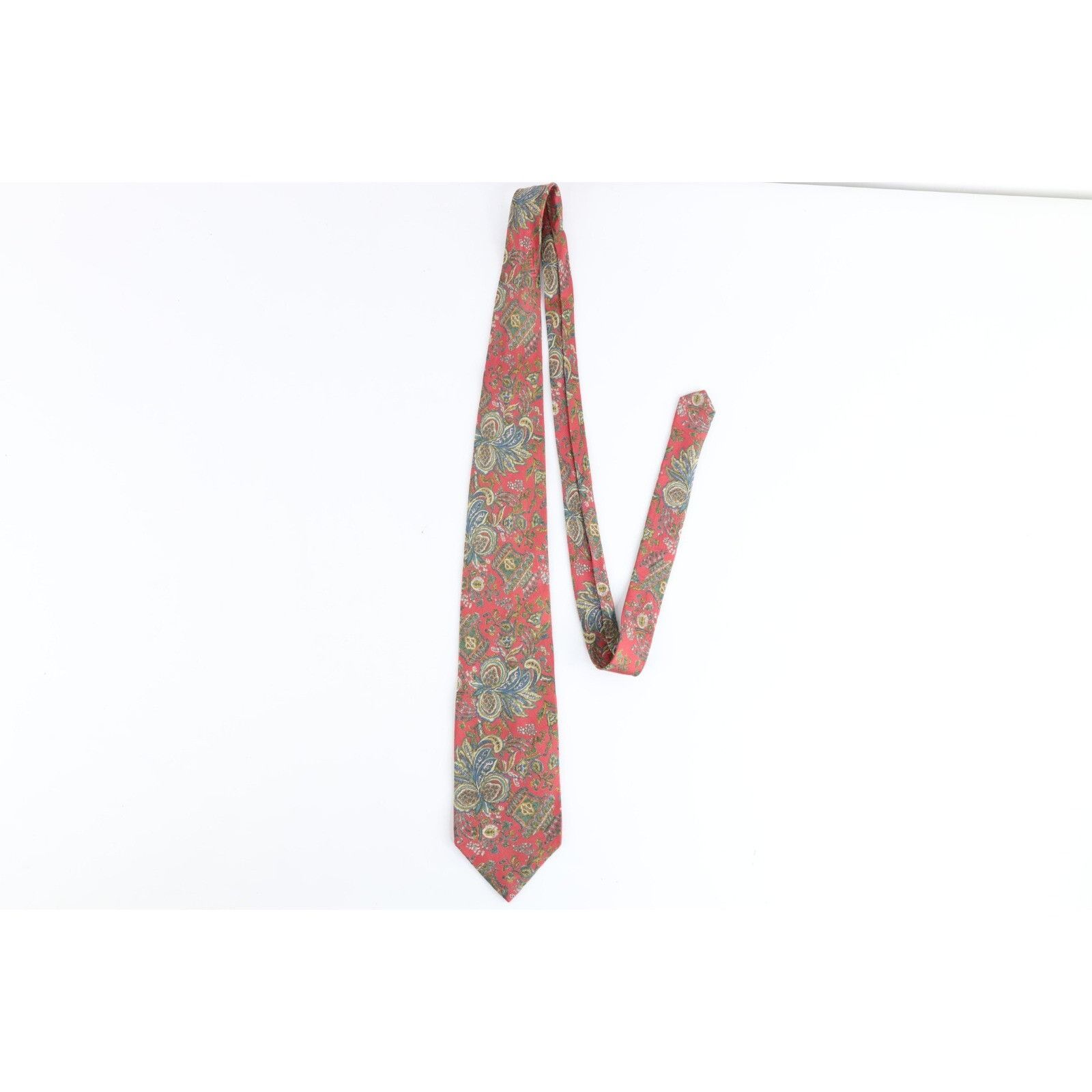 Abercrombie & Fitch Vintage 90s Abercrombie & Fitch Handmade Silk Rainbow Tie Size ONE SIZE - 2 Thumbnail