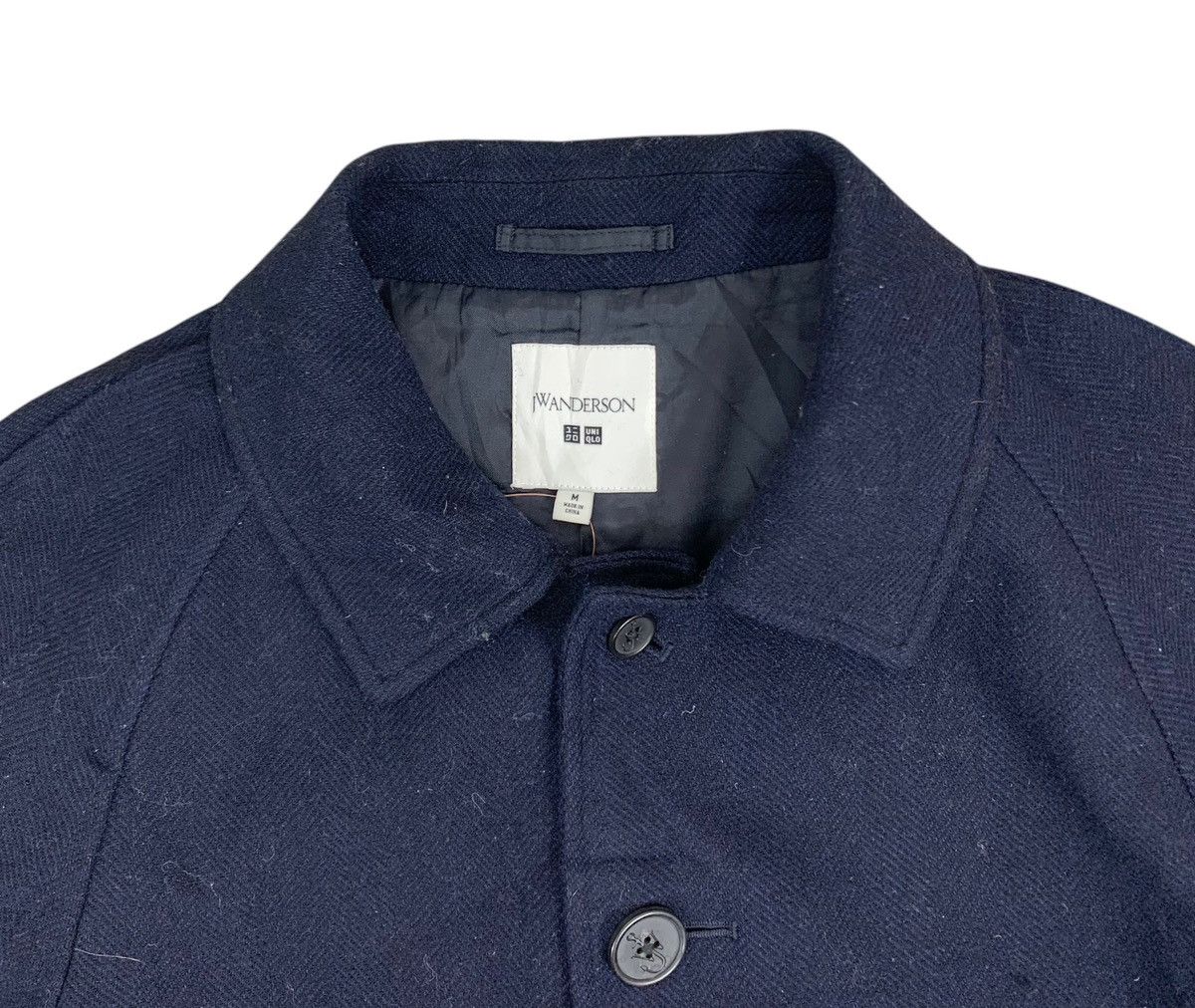 JW Anderson × Uniqlo VINTAGE J.W.ANDERSON FROM UNIQLO WOOL OVERCOAT Size US M / EU 48-50 / 2 - 6 Thumbnail