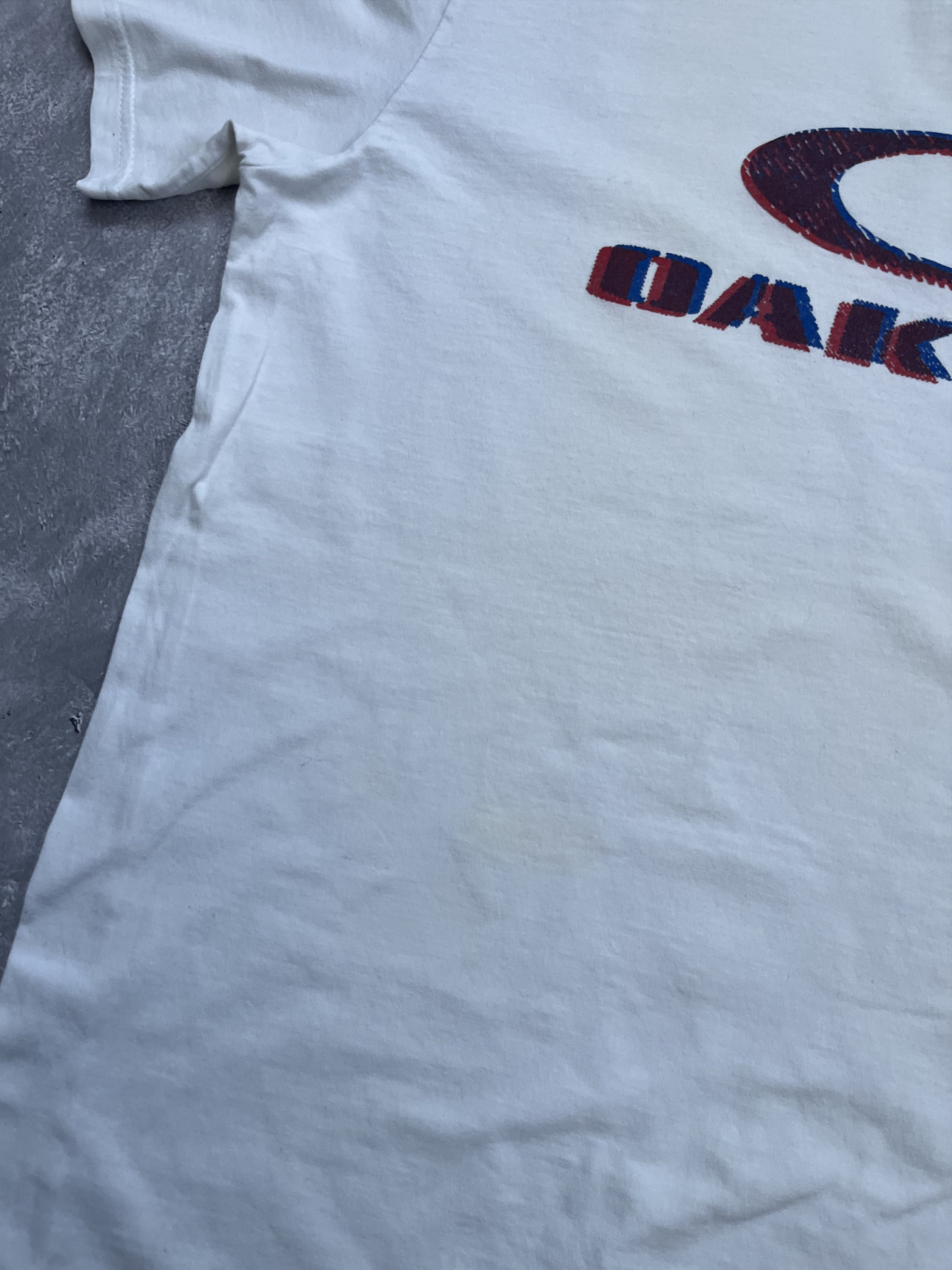 Oakley Oakley 3D Logo White Logo T-Shirt Regular Fit Size Large Size US L / EU 52-54 / 3 - 6 Thumbnail