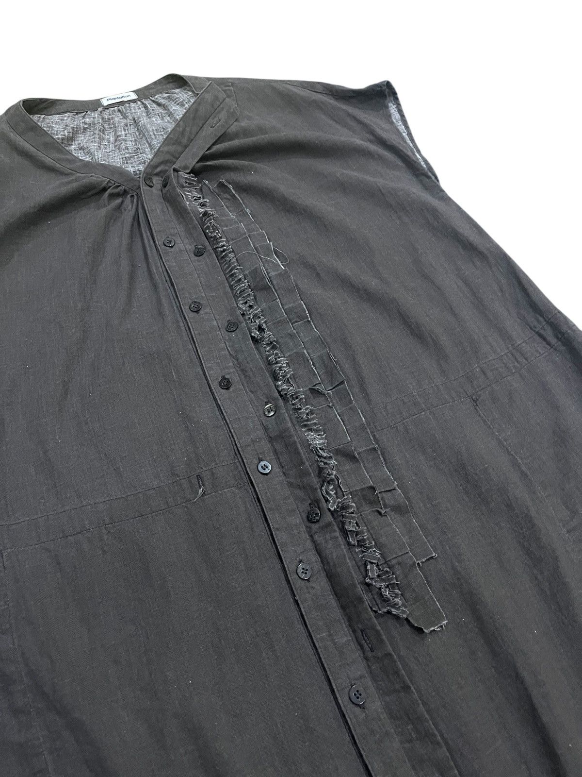 Issey Miyake ISSEY MIYAKE PLANTATION DRESS BUTTON UP Size XL / US 12-14 / IT 48-50 - 4 Thumbnail